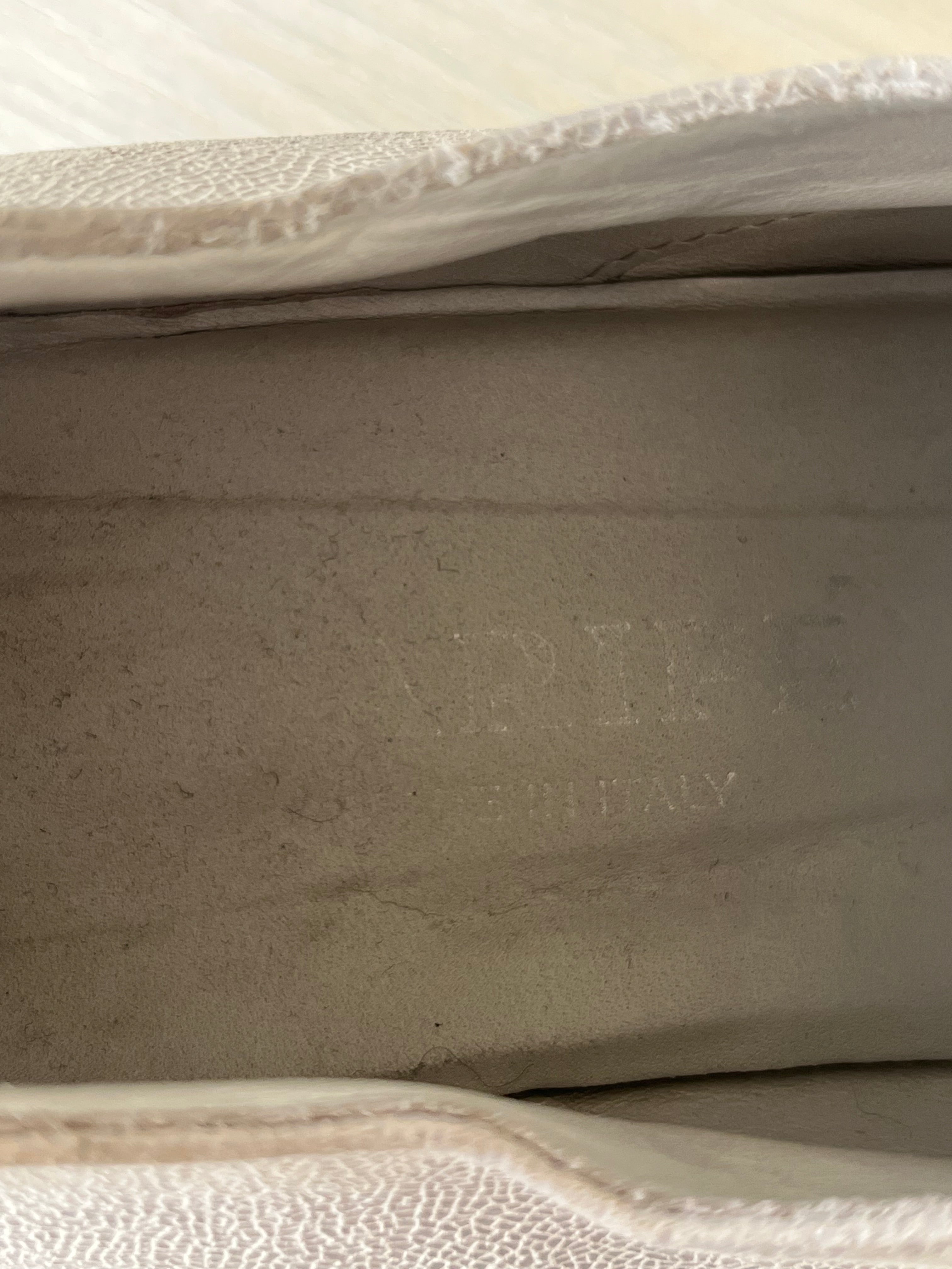 Maripe Linen Derby Shoes, Grey/Silver, EU 39, Good Condition