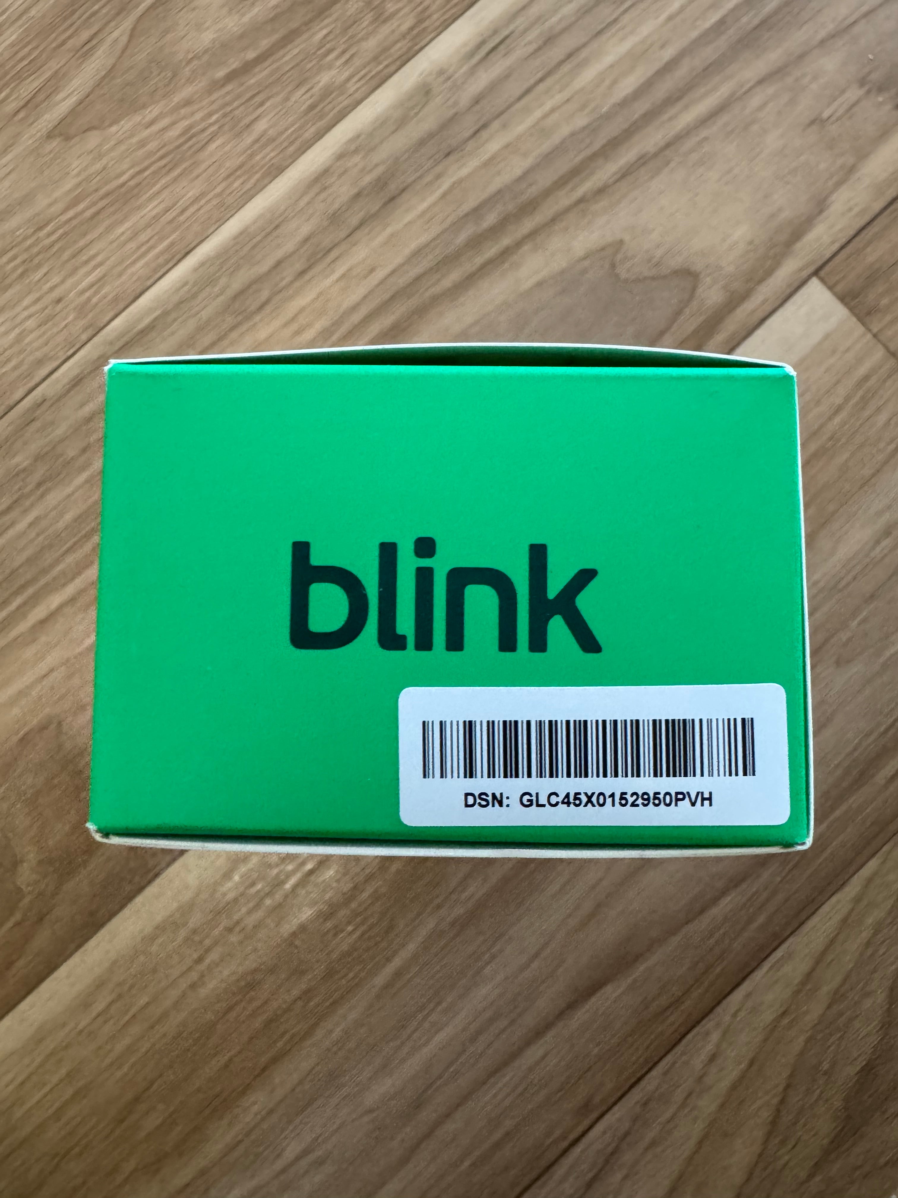 Blink Video Doorbell – Schwarz, Neu & Versiegelt – kompatibel mit Alexa