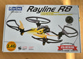 Rayline R8 Quadrocopter Blau/Schwarz m. HD-Kamera & OVP – sehr guter Zustand