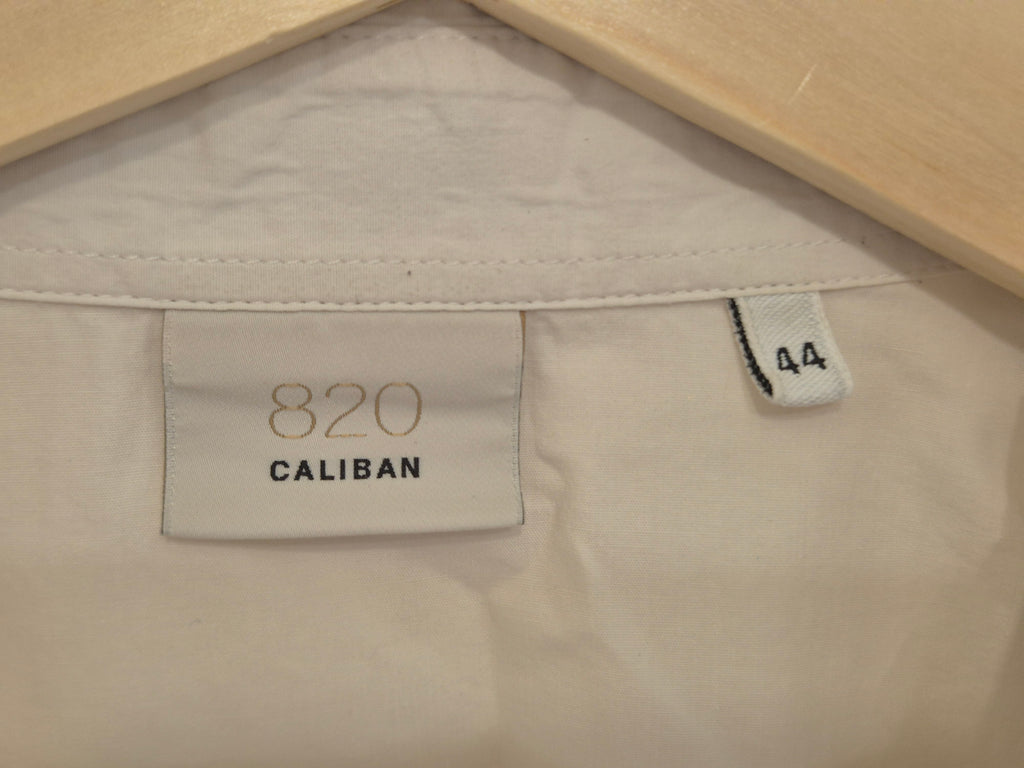 Caliban Crystal Heart Women's Blouse IT 44 White Red Embroidered Cotton Good