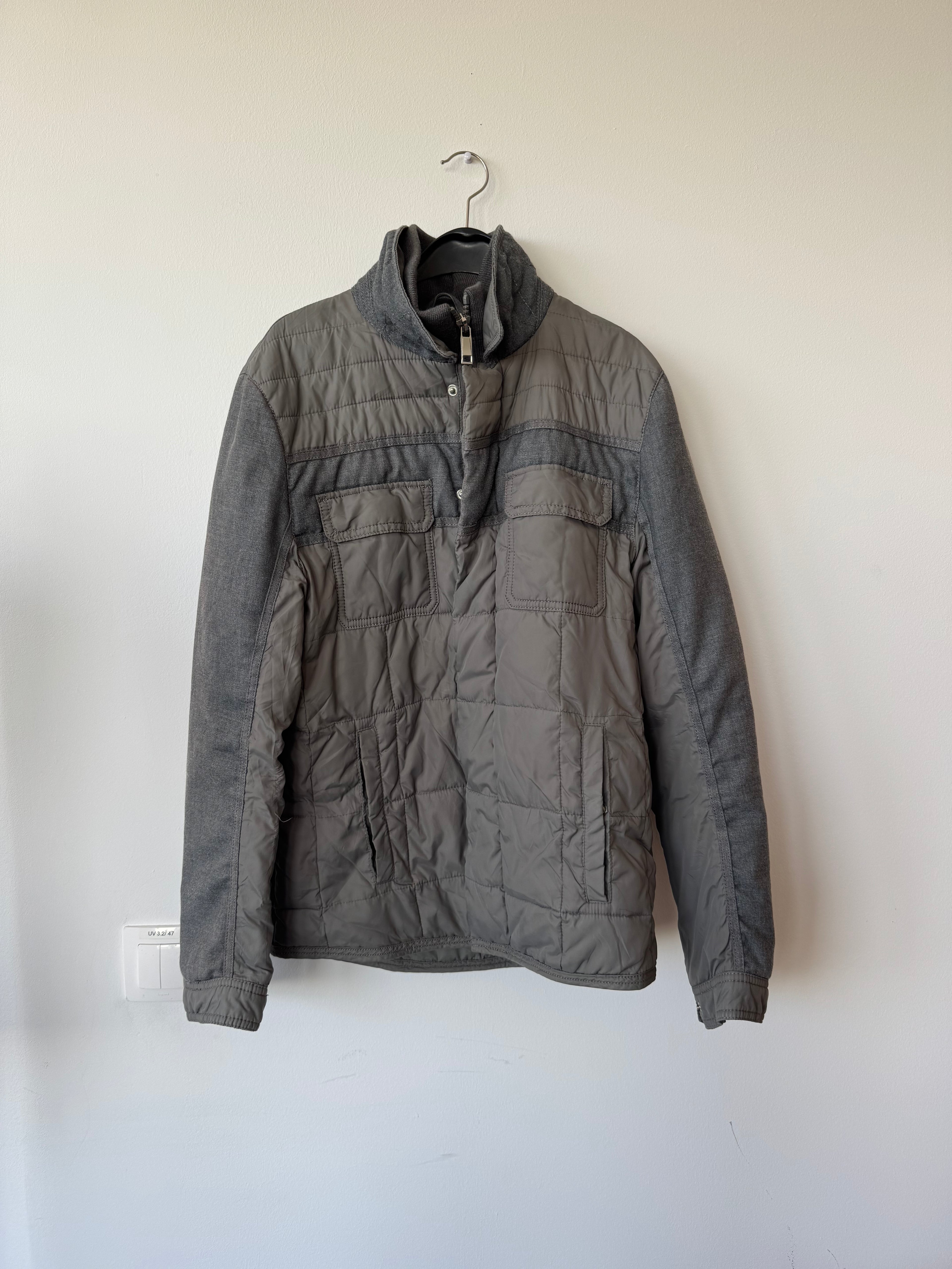 Zara Man Steppjacke, EU 42, Anthrazit, Sehr Gut