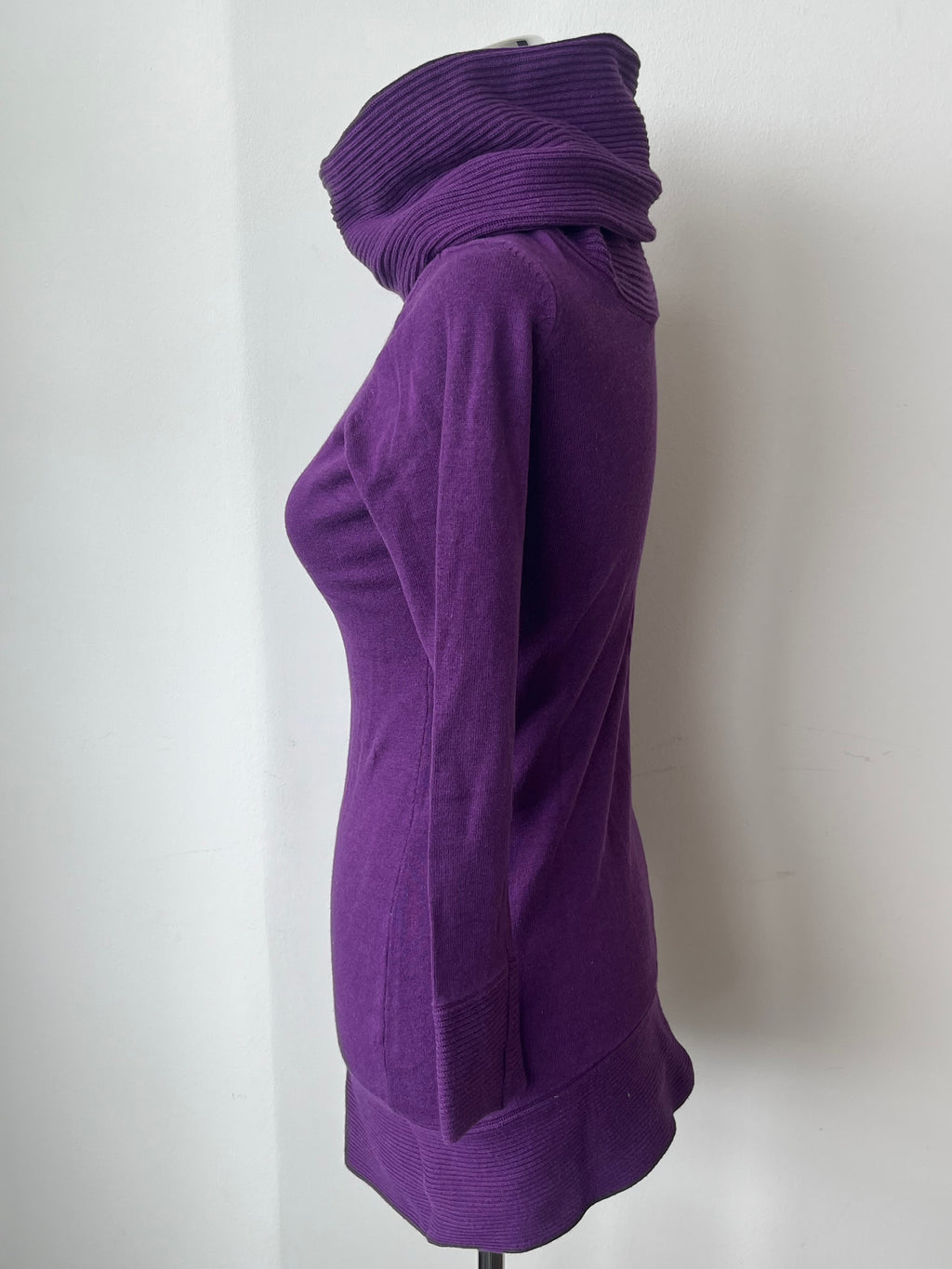 Esprit Sweaterkleid – Lila, XS, Wollmischung, Sehr guter Zustand