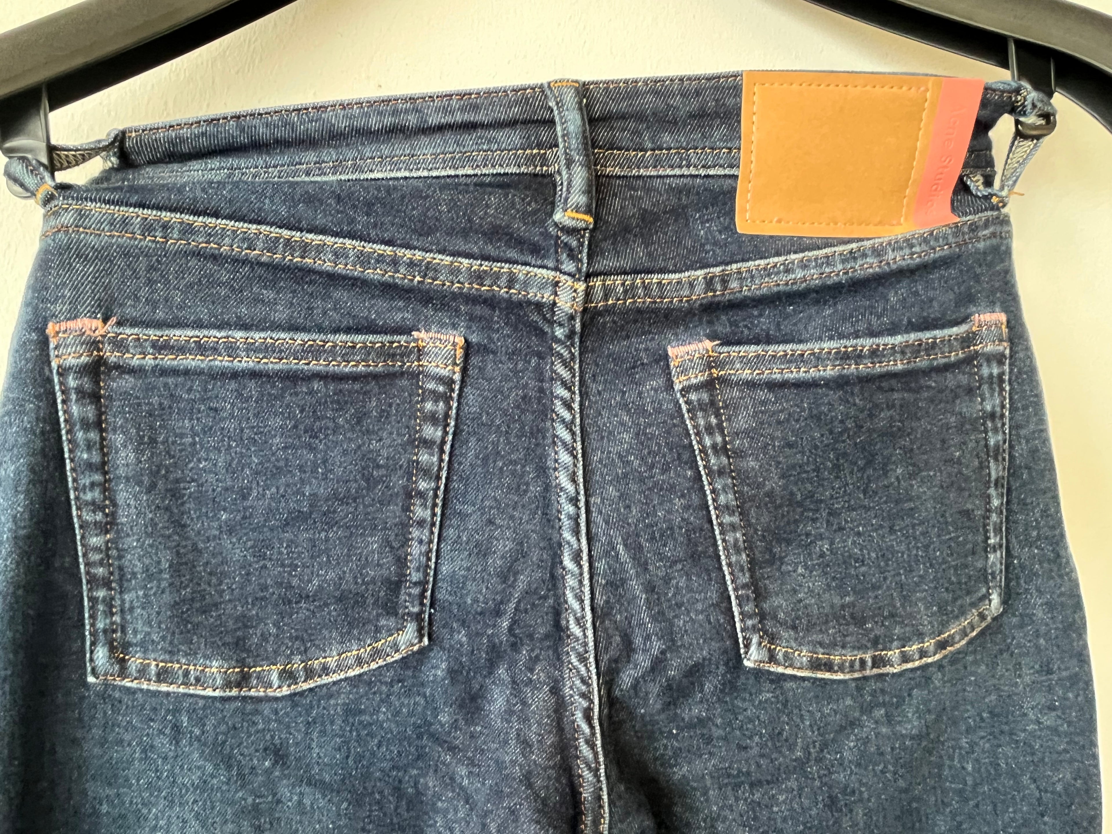 Acne Studios Climb Skinny Jeans Damen Dunkelblau 25/32 Sehr Gut