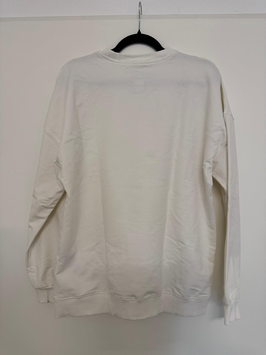 Nike Dri-FIT Crew White Sweatshirt Size L – Like New