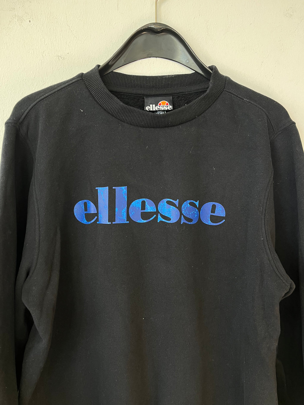 Ellesse Kiamto 2 Kids Sweatshirt Black 158-164 (13/14Y) Good Condition
