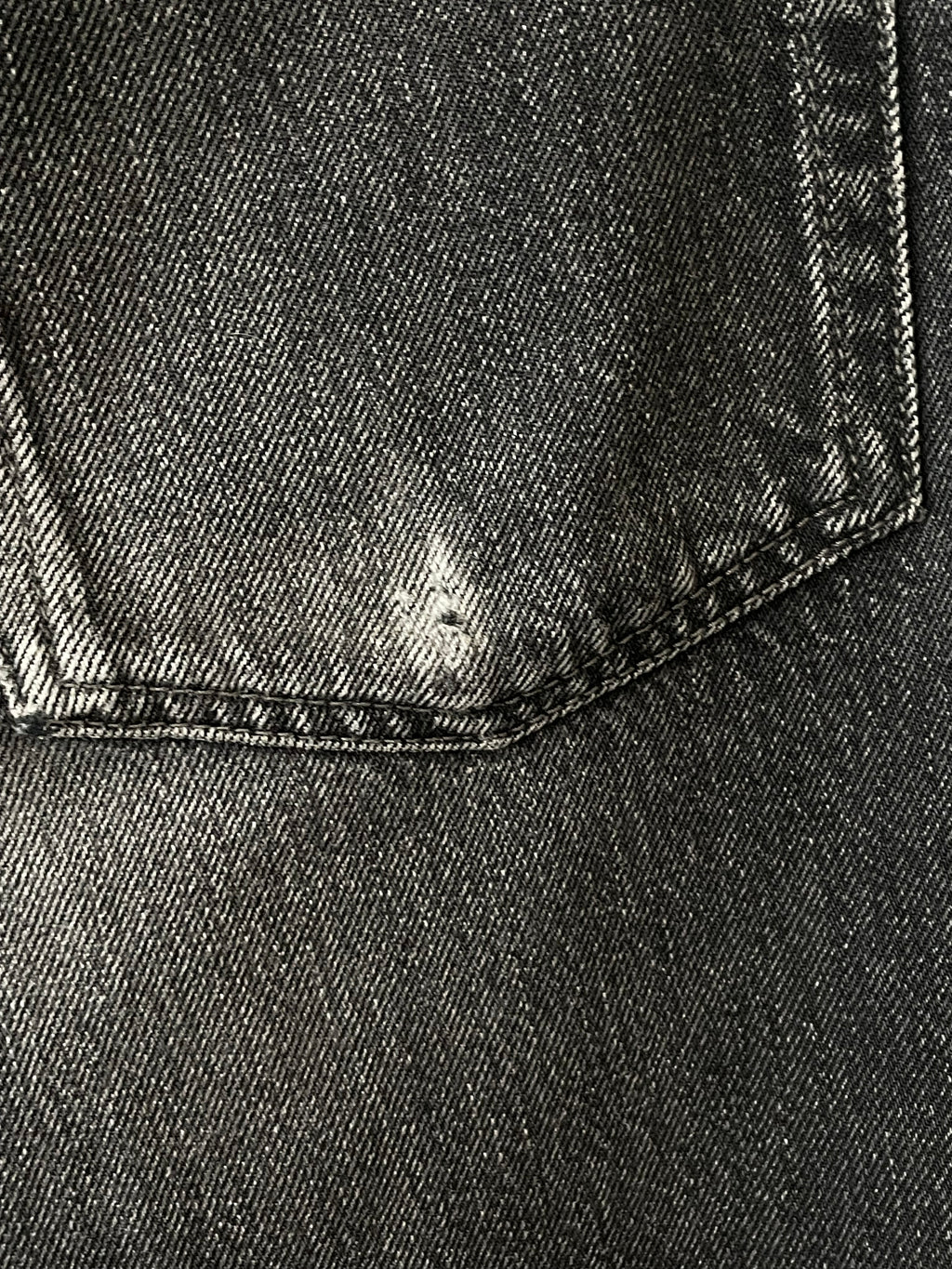 Acne Studios Mece Jeans Vintage Schwarz W30 L32 100% Baumwolle Italy Guter Zustand