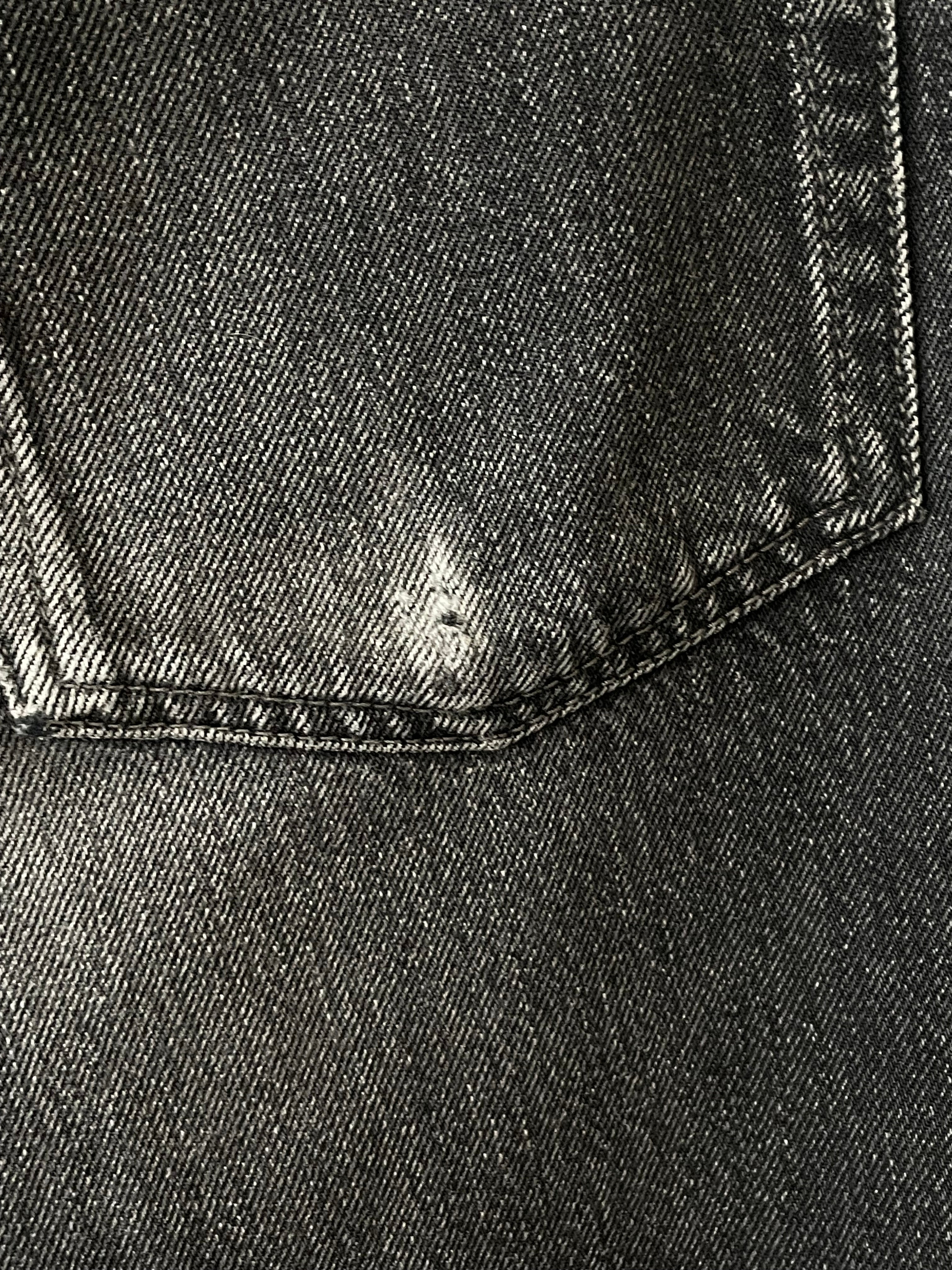 Acne Studios Mece Jeans Vintage Schwarz W30 L32 100% Baumwolle Italy Guter Zustand