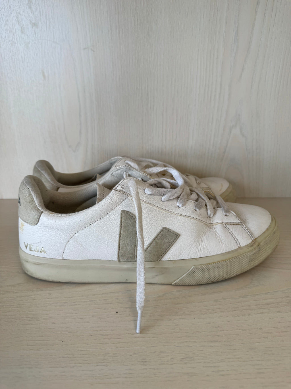 VEJA Campo Extra White Natural Sneaker EU 43 – Sehr guter Zustand