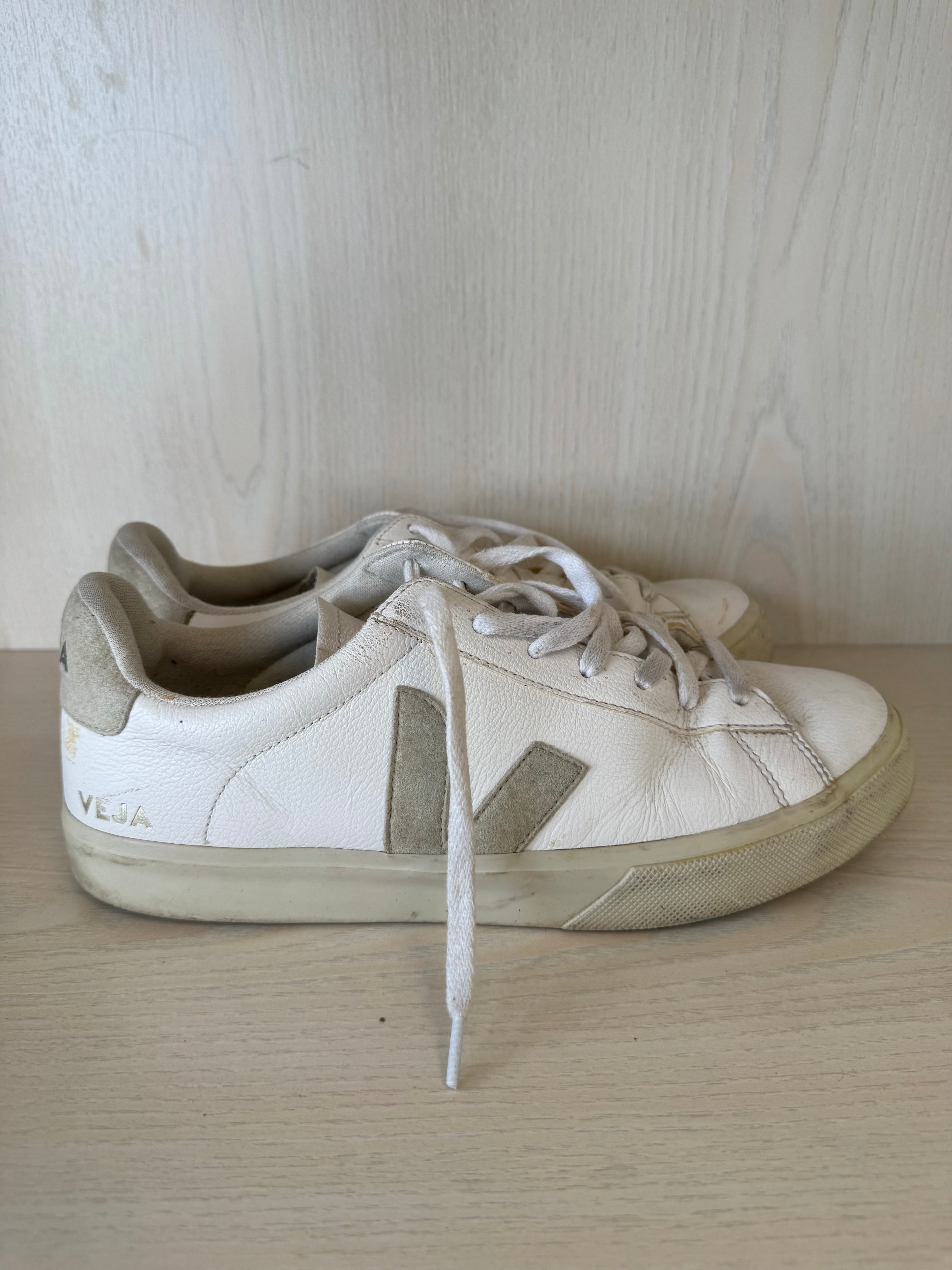 VEJA Campo Extra White Natural Sneaker EU 43 – Sehr guter Zustand
