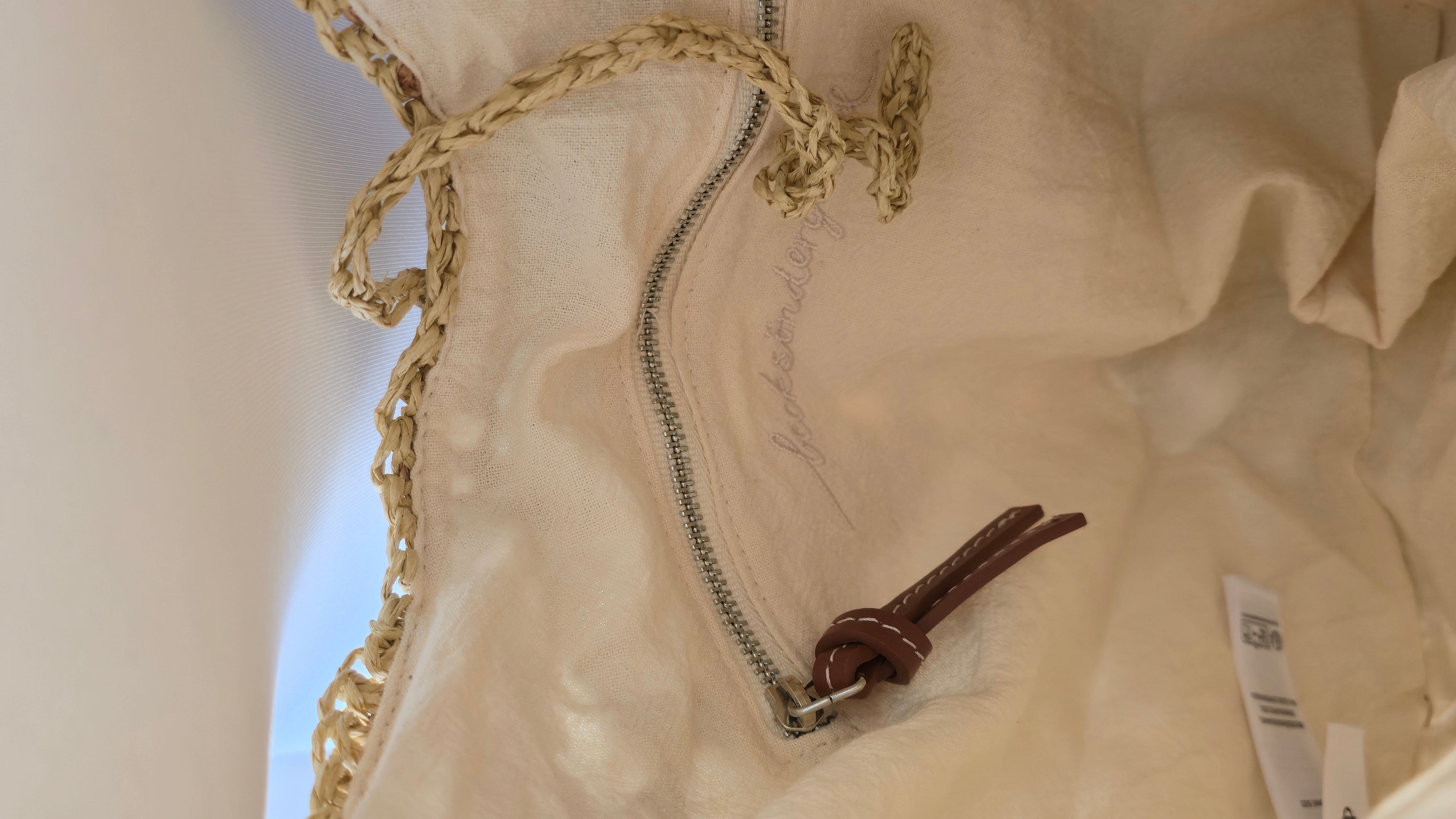 Becksöndergaard Strohhobo Bag – Boho, Natur, Medium, sehr guter Zustand