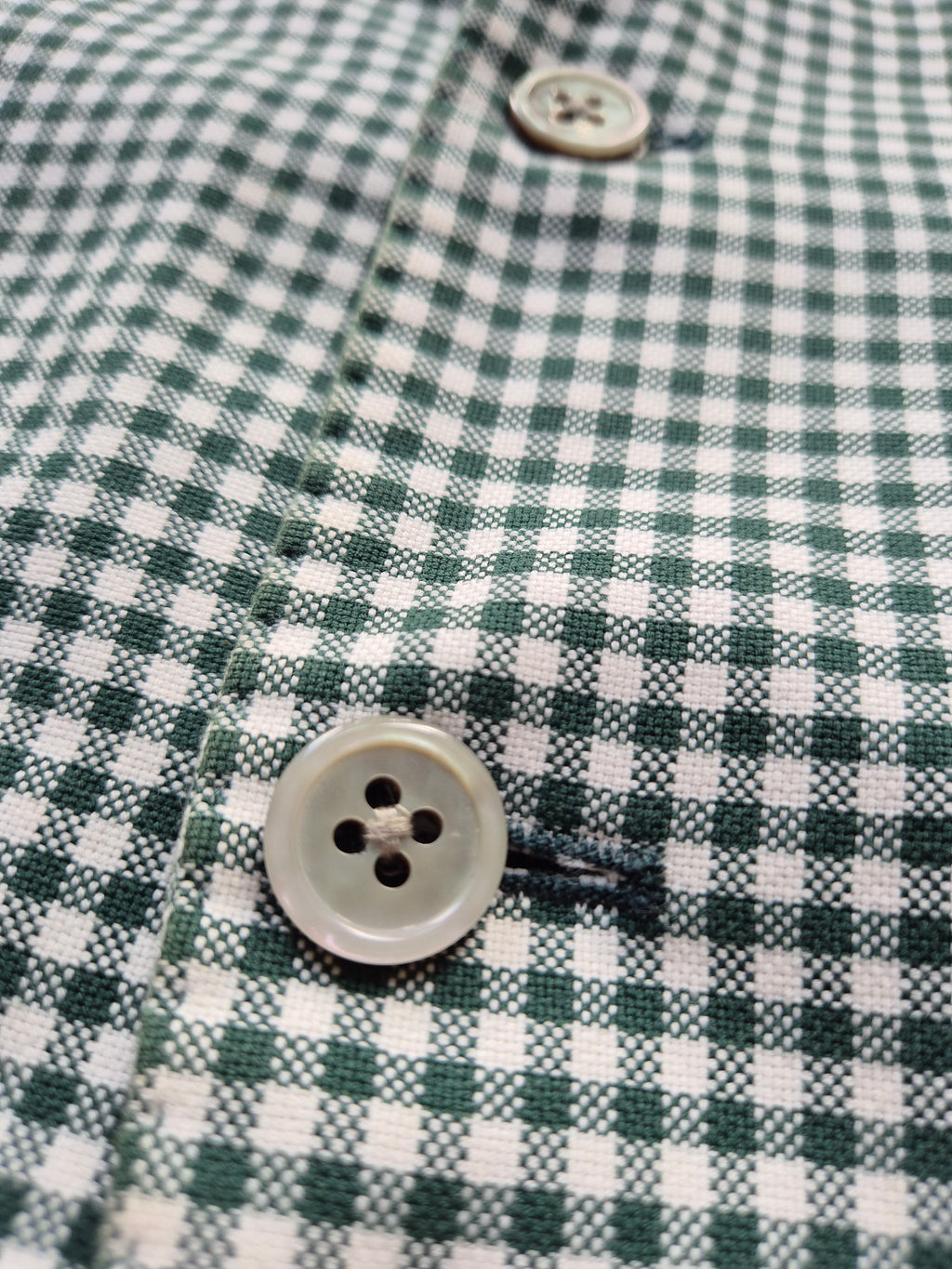 AT.P.CO Men’s Gingham Blazer Green/White EU 50 (L) Cotton-Blend Used