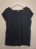 iHeart Oversize Tunic T-Shirt, Black, Size L, Very Good Condition