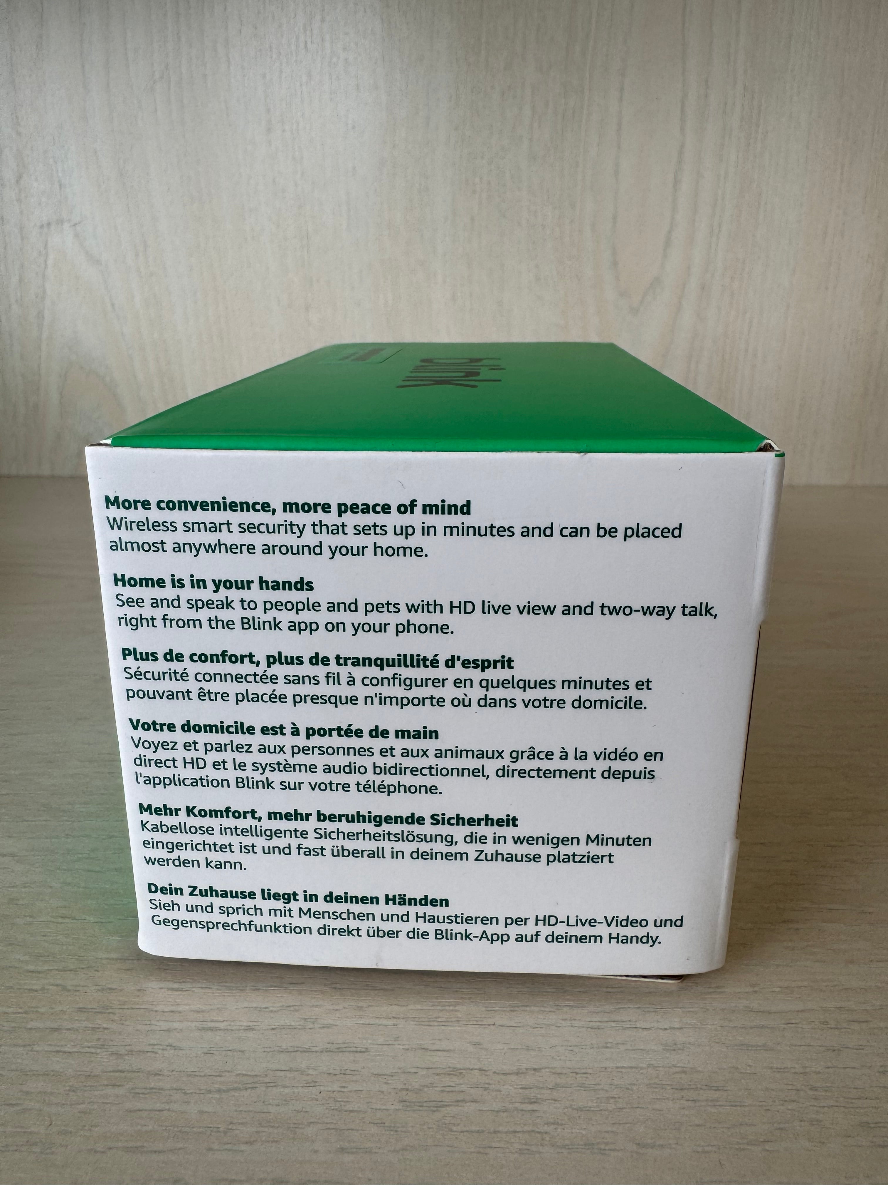 Blink Outdoor 4 Security Camera 1-Cam Kit + Sync Module 2 Black New Sealed