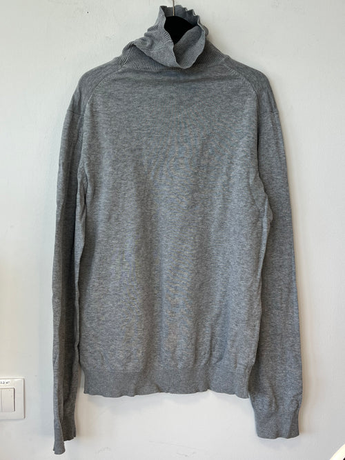 Bertoni Rollkragenpullover Grau Größe L – Sehr guter Zustand