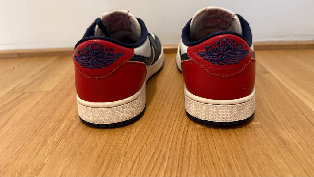 Air Jordan 1 Low OG Summit White/Gym Red/Midnight Navy | EU 42 | OVP | Top