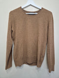 Galeria Damen Pullover – Seide/Kaschmir, Braun, Gr. 38 (M), guter Zustand