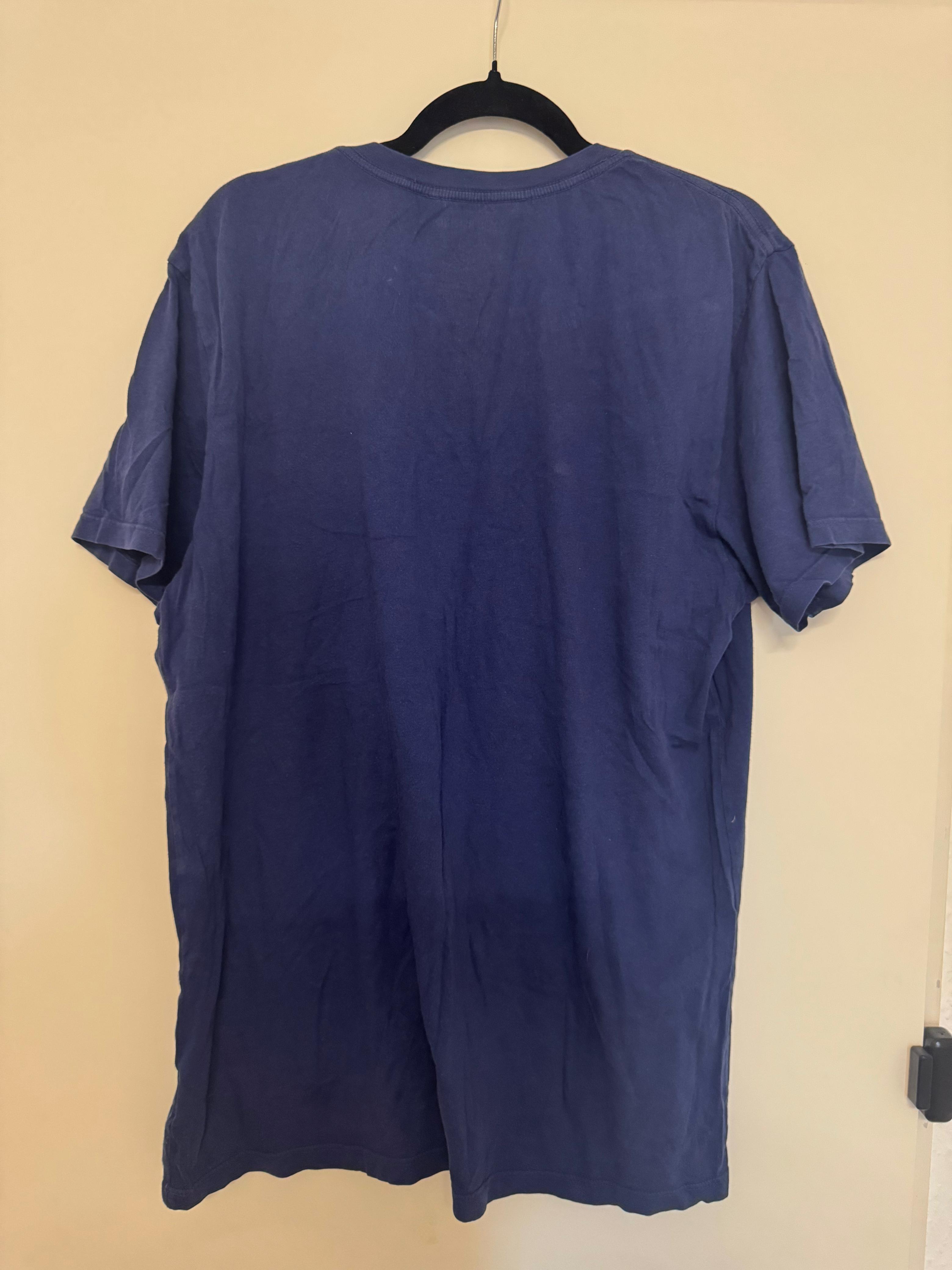 True Religion Trading Co. Graphic T-Shirt | XL | Navy | guter Zustand