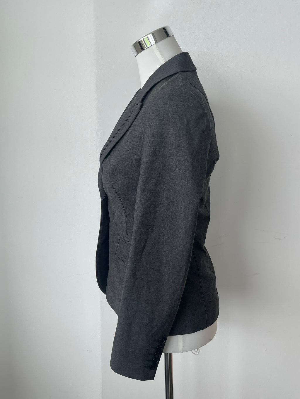Esprit Collection Damen Blazer – Grau, Gr. 36, guter Zustand