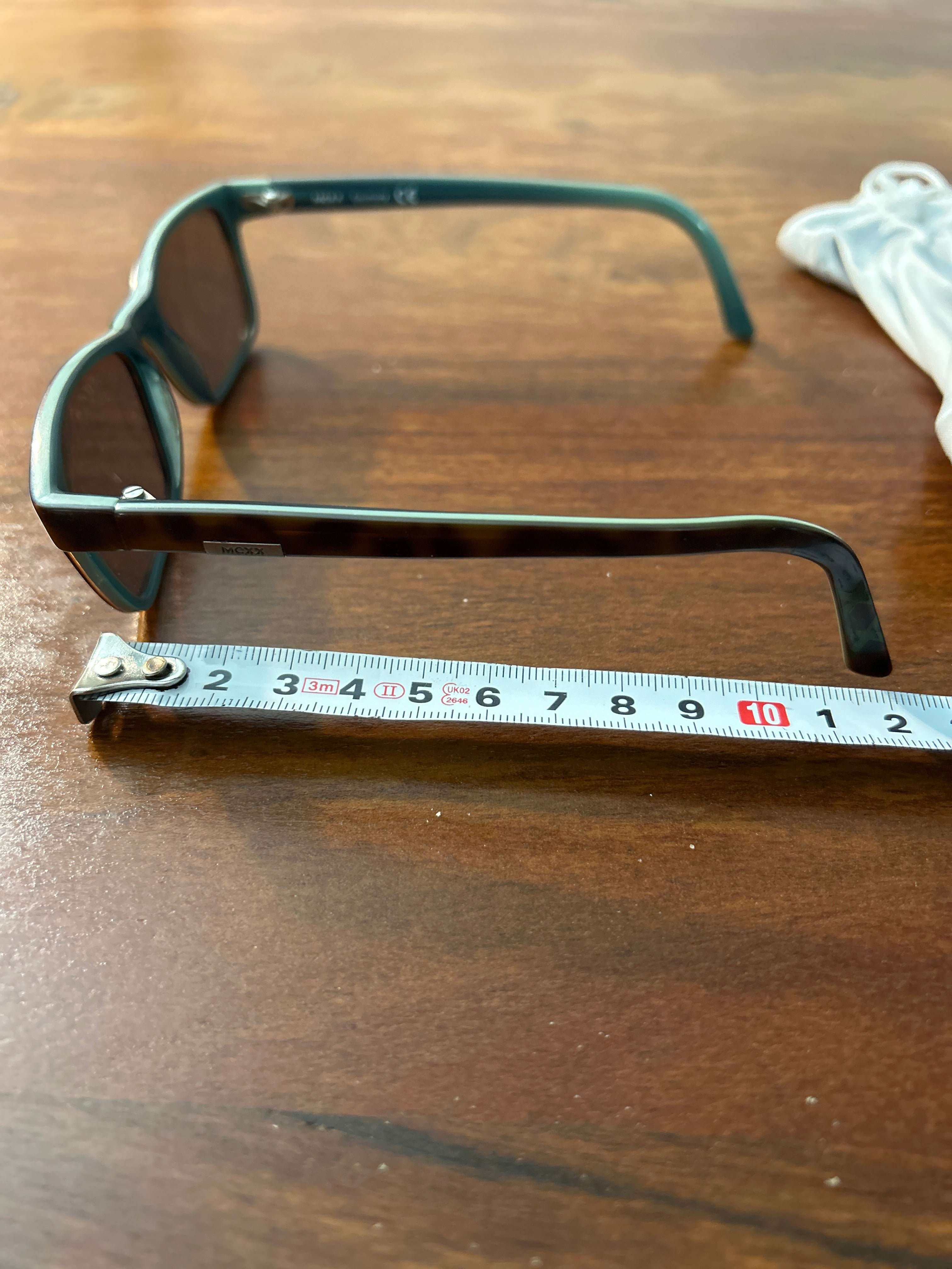 Mexx Sonnenbrille, Braun Tortoise Unisex, guter Zustand, Standardgröße