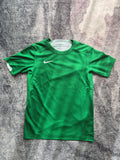 Nike Dri-FIT Team Pro Shirt Grün/Weiß Jugend Gr. L 147-158cm Sehr Gut
