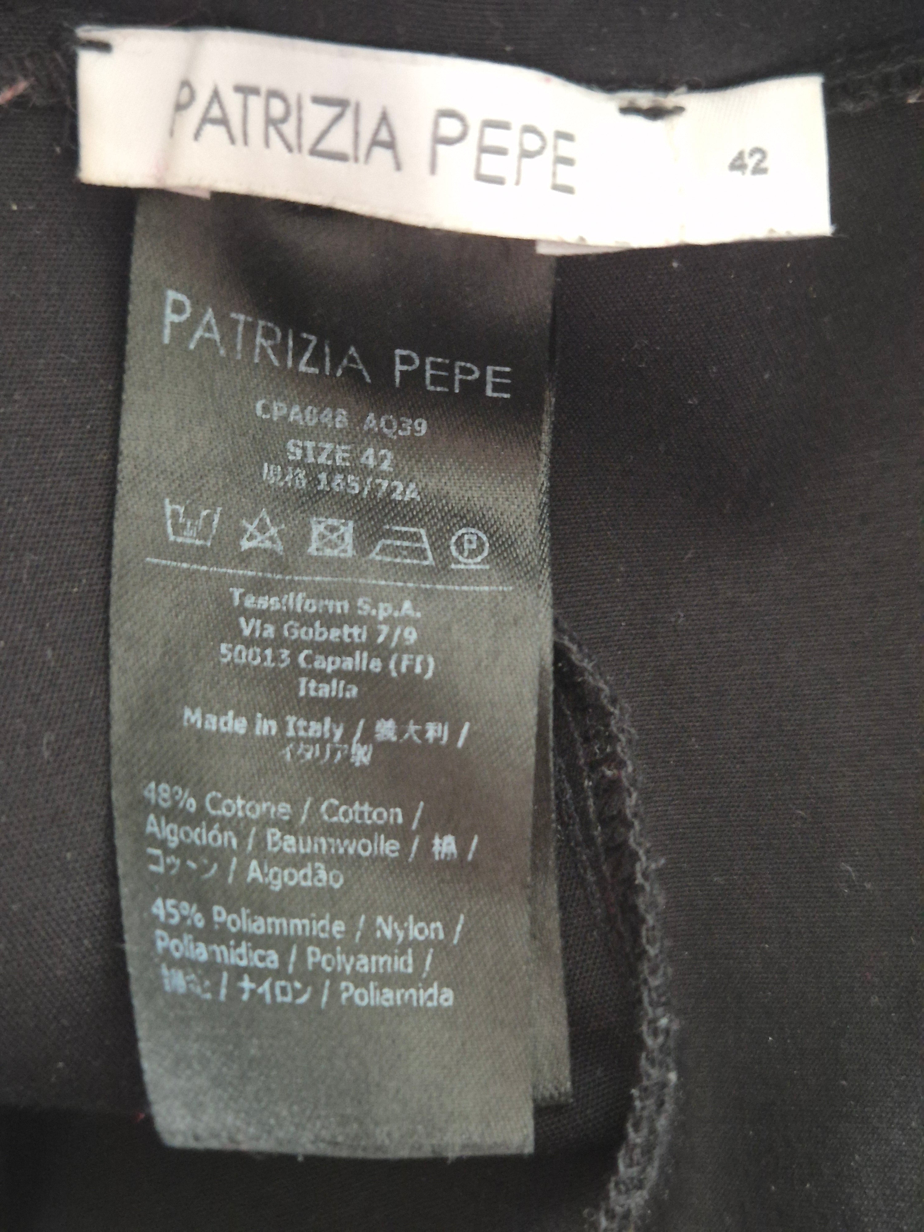 Patrizia Pepe Women’s Trousers CP4048, Size 42, Black, Good Condition