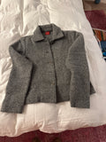 Olsen Women's Wool Short Jacket – Anthracite Grey, Size 38, Very Good