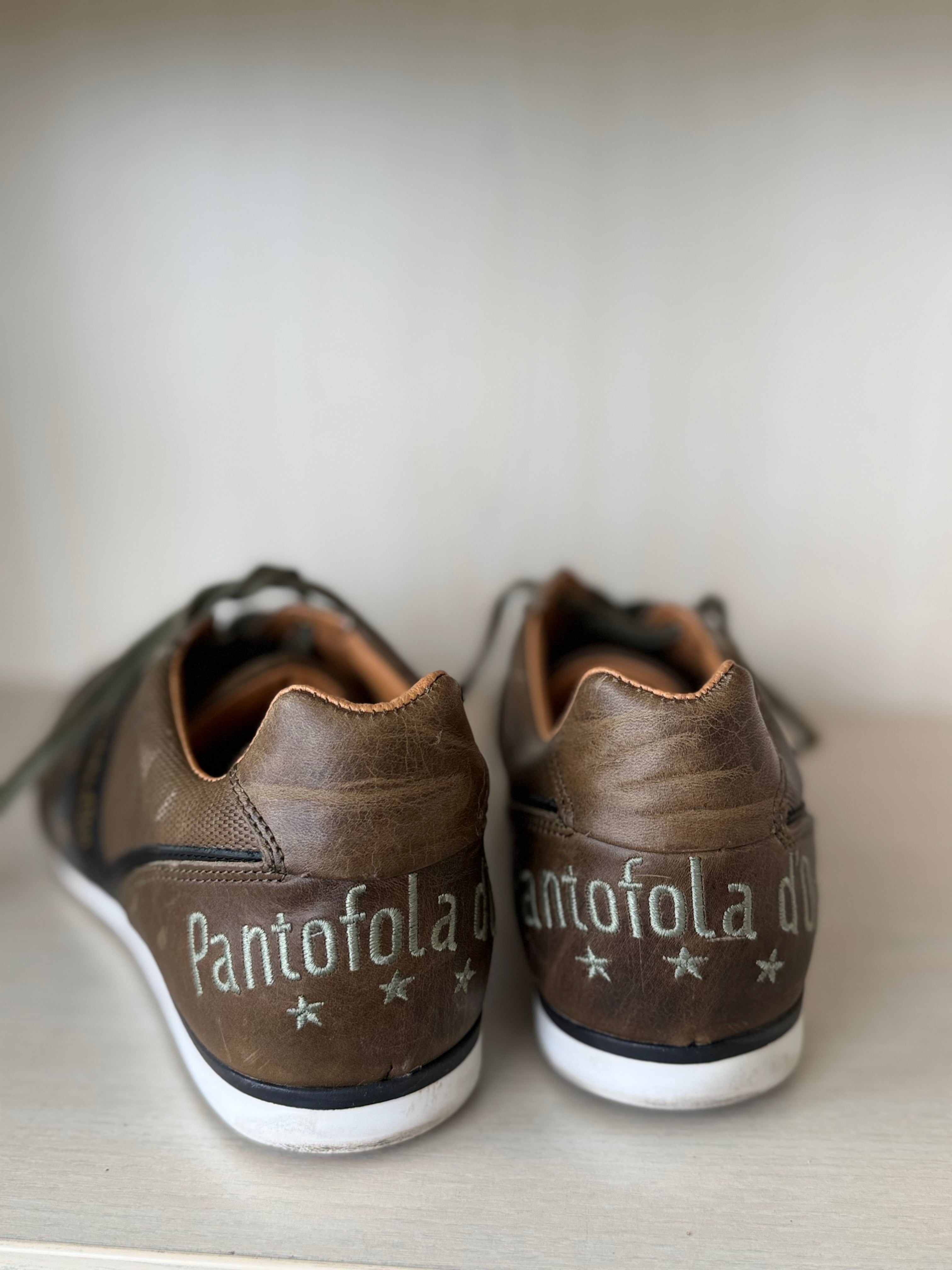 Pantofola d’Oro Imola Sneakers – Brown, EU 44, Very Good Condition