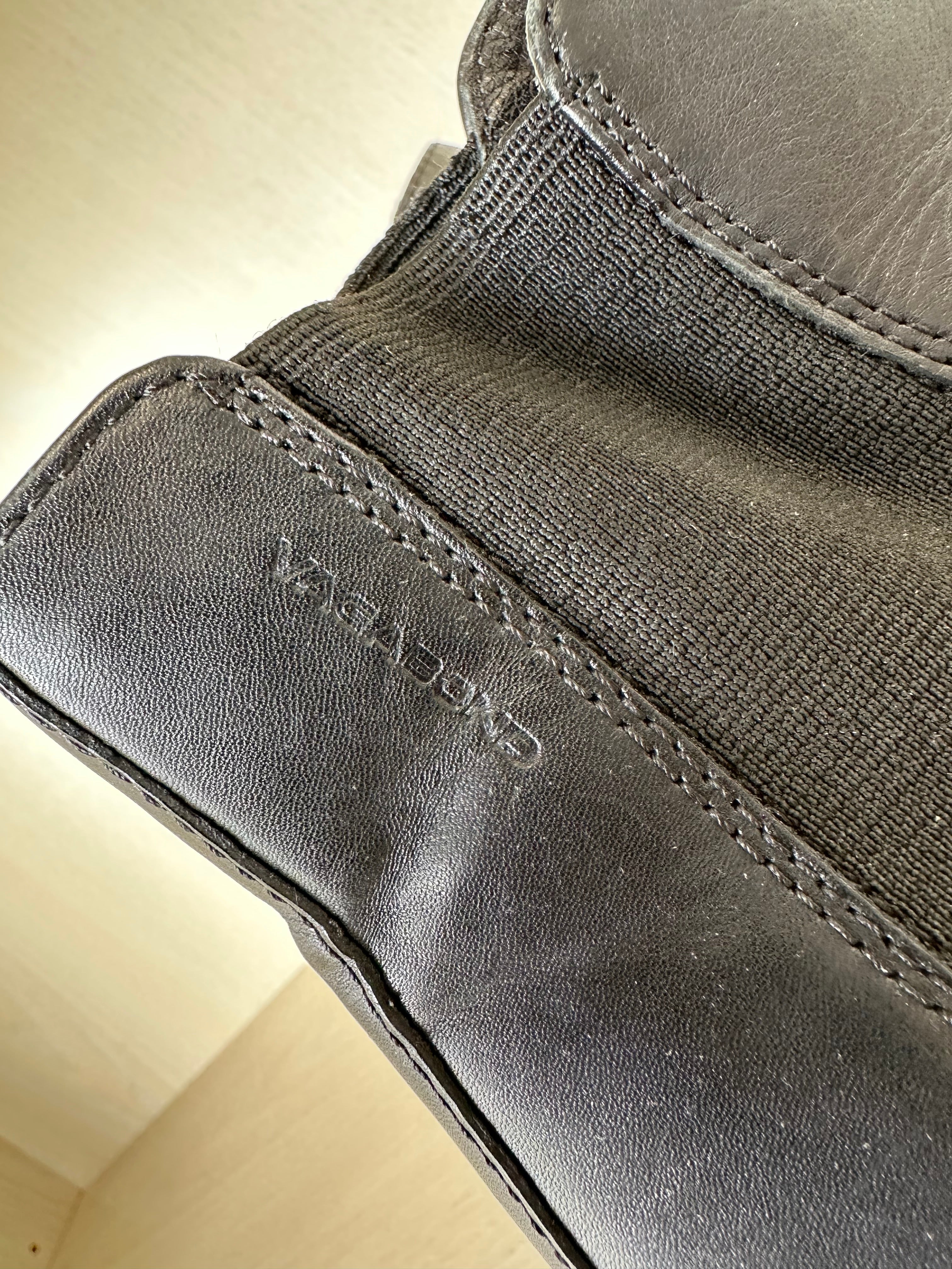 Vagabond Officer Chelsea Boots – Schwarz Leder, Größe EU 37, Gebraucht