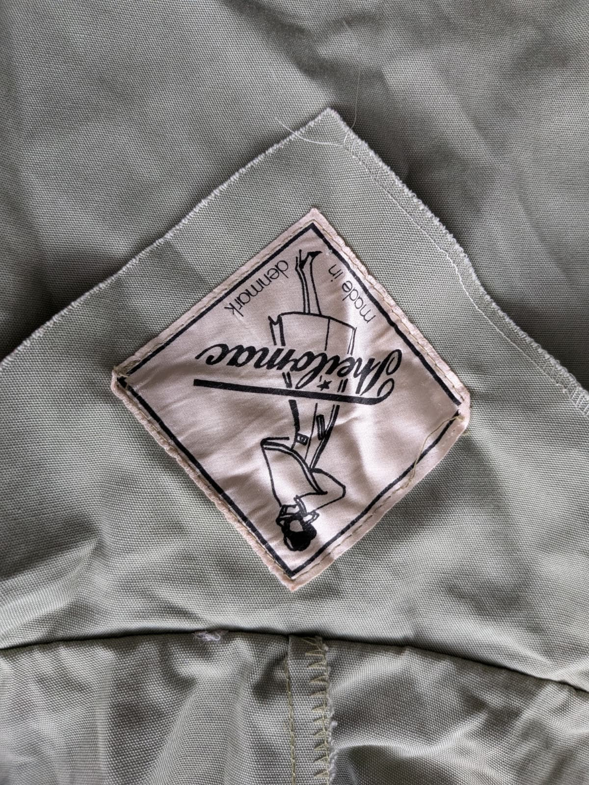 Danish Vintage Hooded Parka by Theilamac | Olive Green | Medium | Good Condition