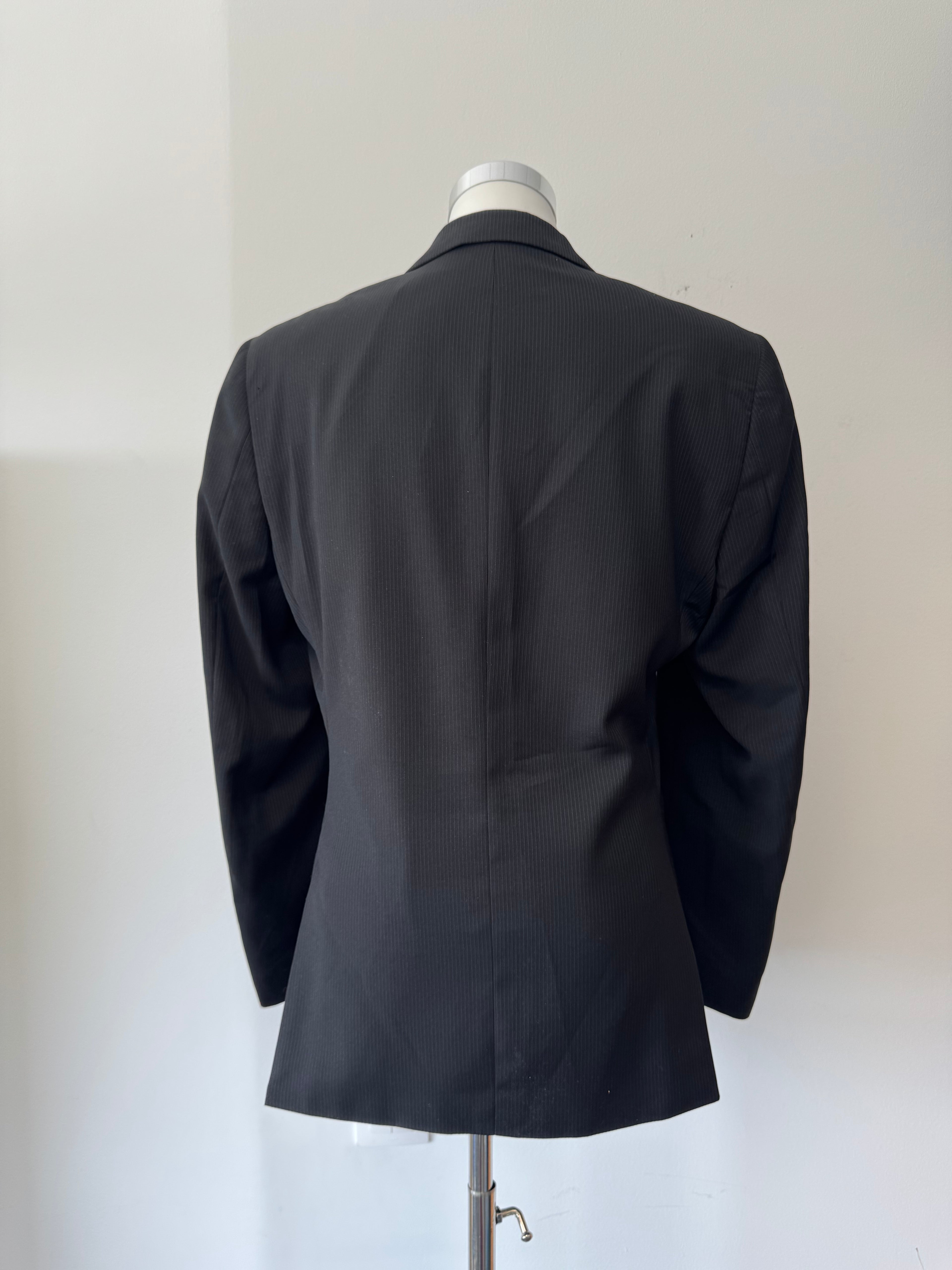 Angelo Litrico Collection Z1 Blazer, schwarz, Nadelstreifen, Gr. M, wie neu