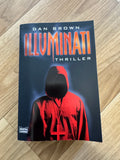 Dan Brown Illuminati German Paperback, Good Condition