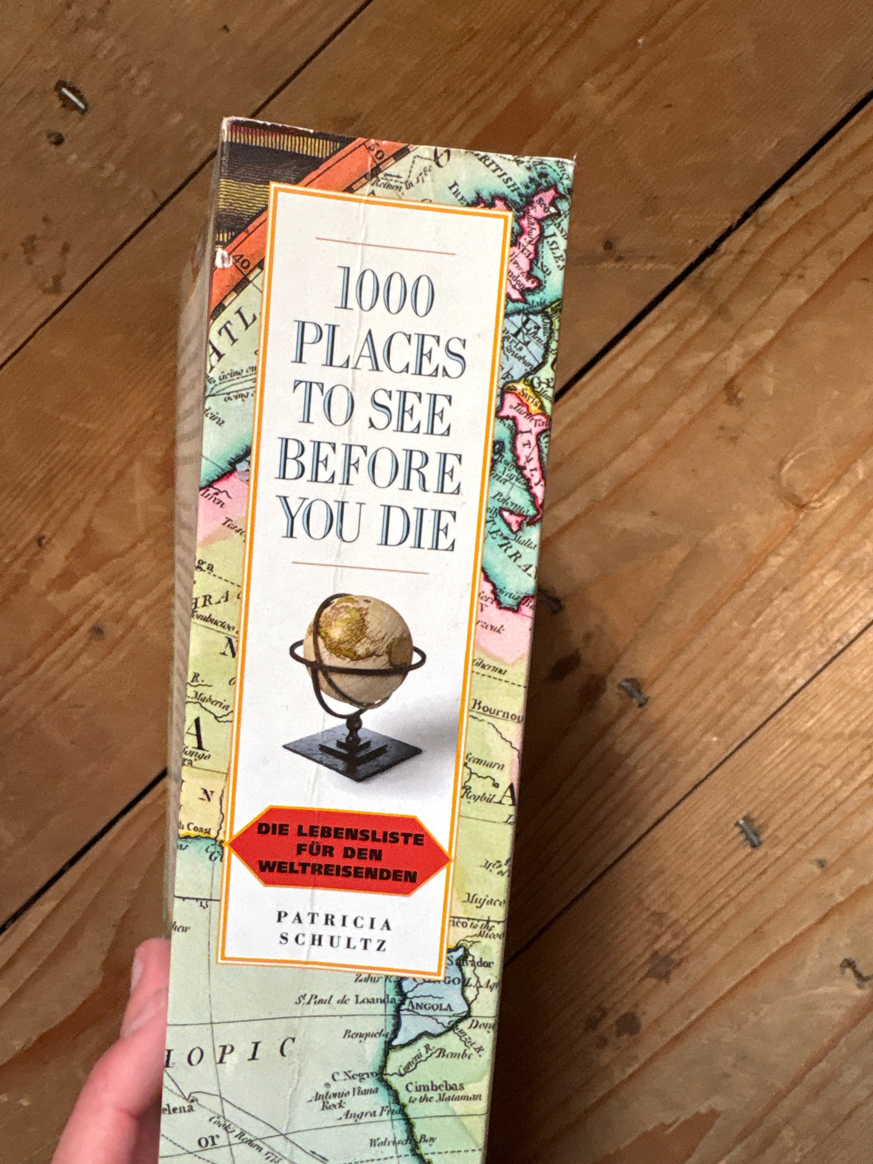 1000 Places to See Before You Die – Deutsche Ausgabe, sehr guter Zustand