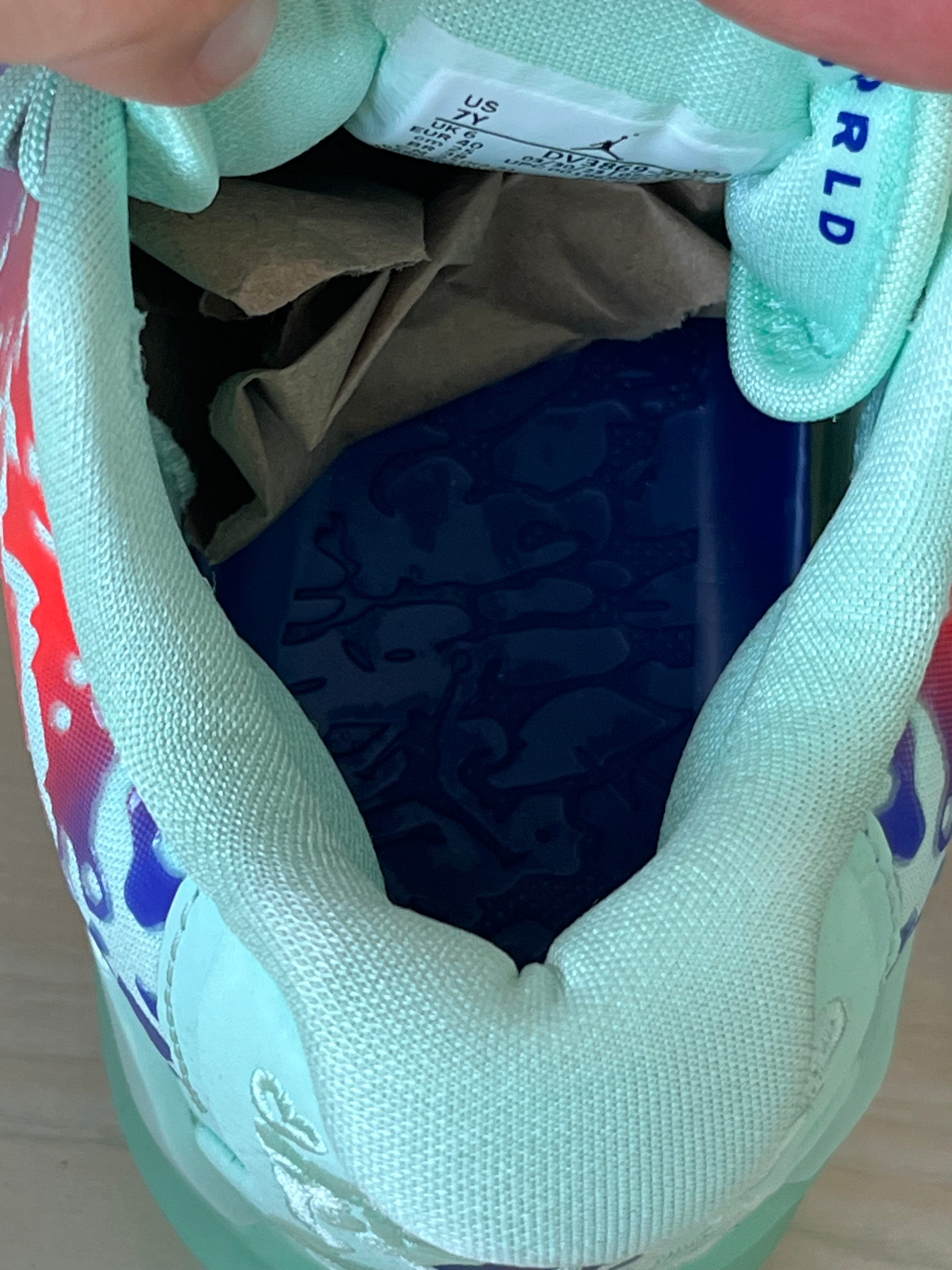 Nike Jordan Zion 3 GS “Mint Foam/Concord” – New – EU 40 / US 7Y