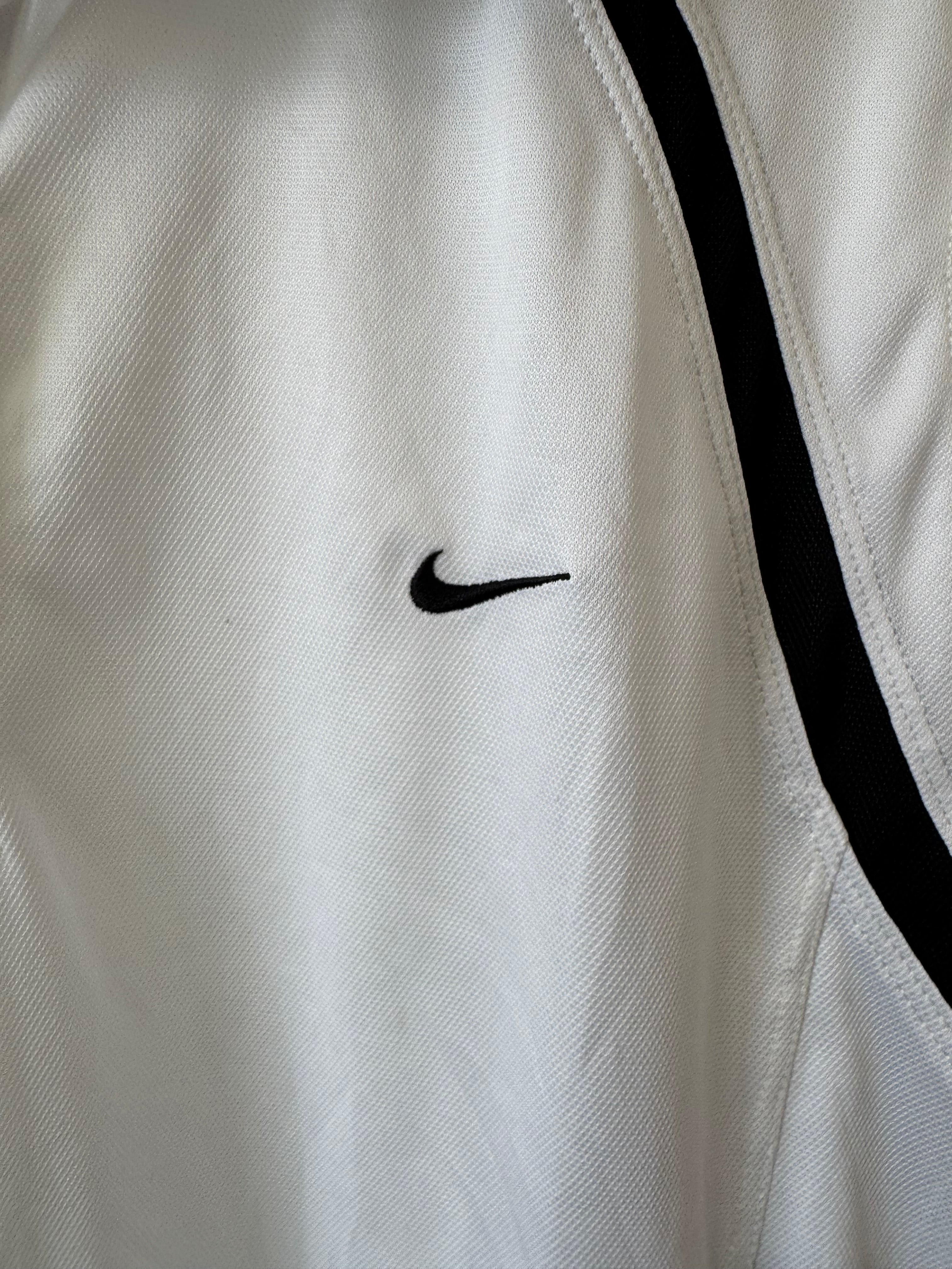 Nike Dri-FIT Men’s Polo Shirt, White/Black, Size XL, Good Condition