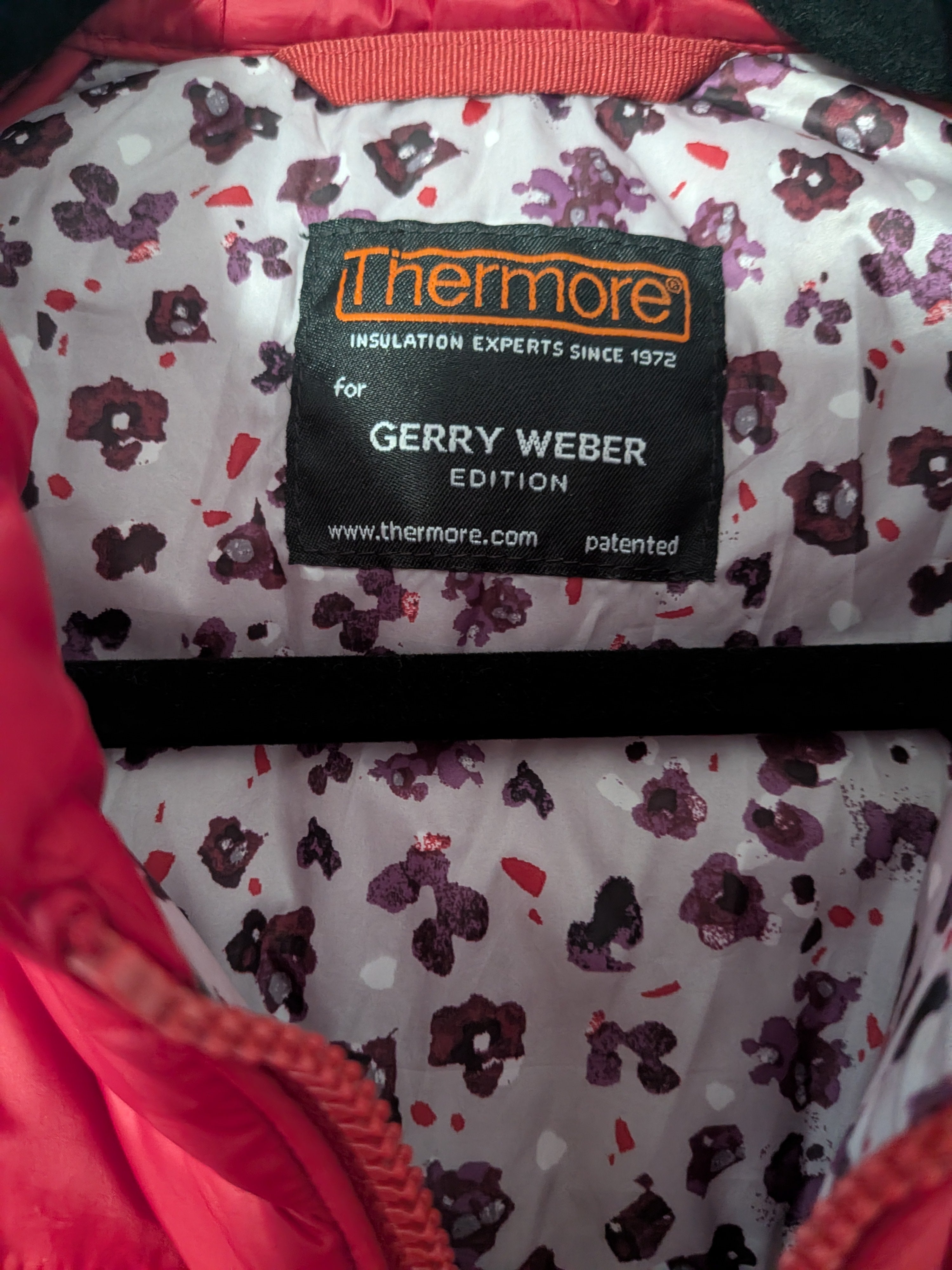 Gerry Weber Thermore Steppweste – Rot, Größe M, Sehr Gut