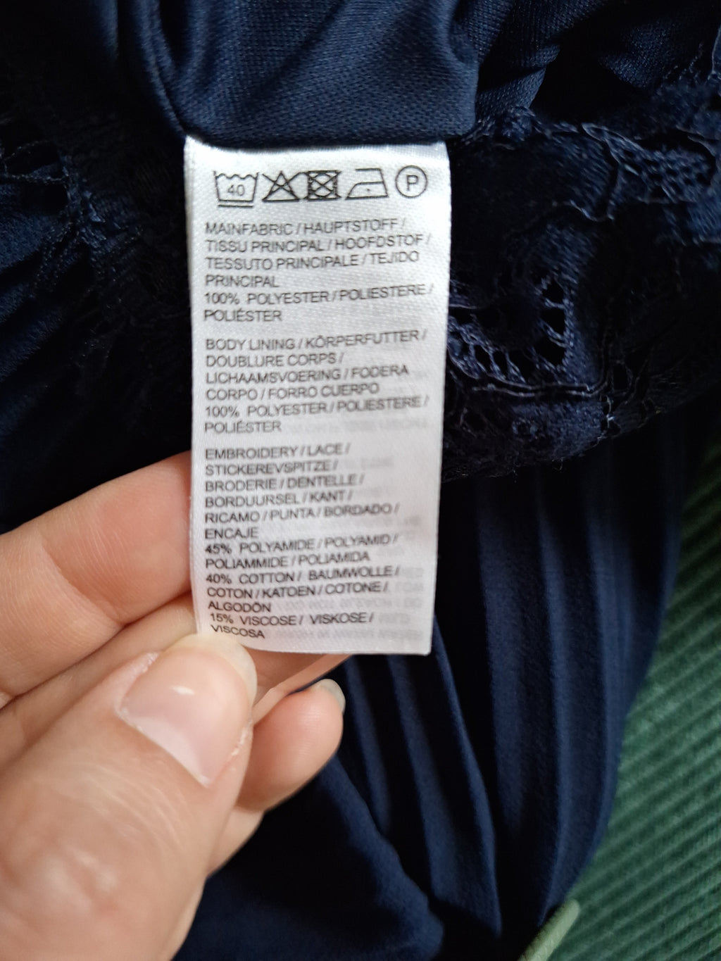 Manguun Collection Cocktail Dress – Navy, XS (32), Very Good Condition
