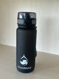 Coolrhino 650ml Sport-Trinkflasche Schwarz – sehr guter Zustand