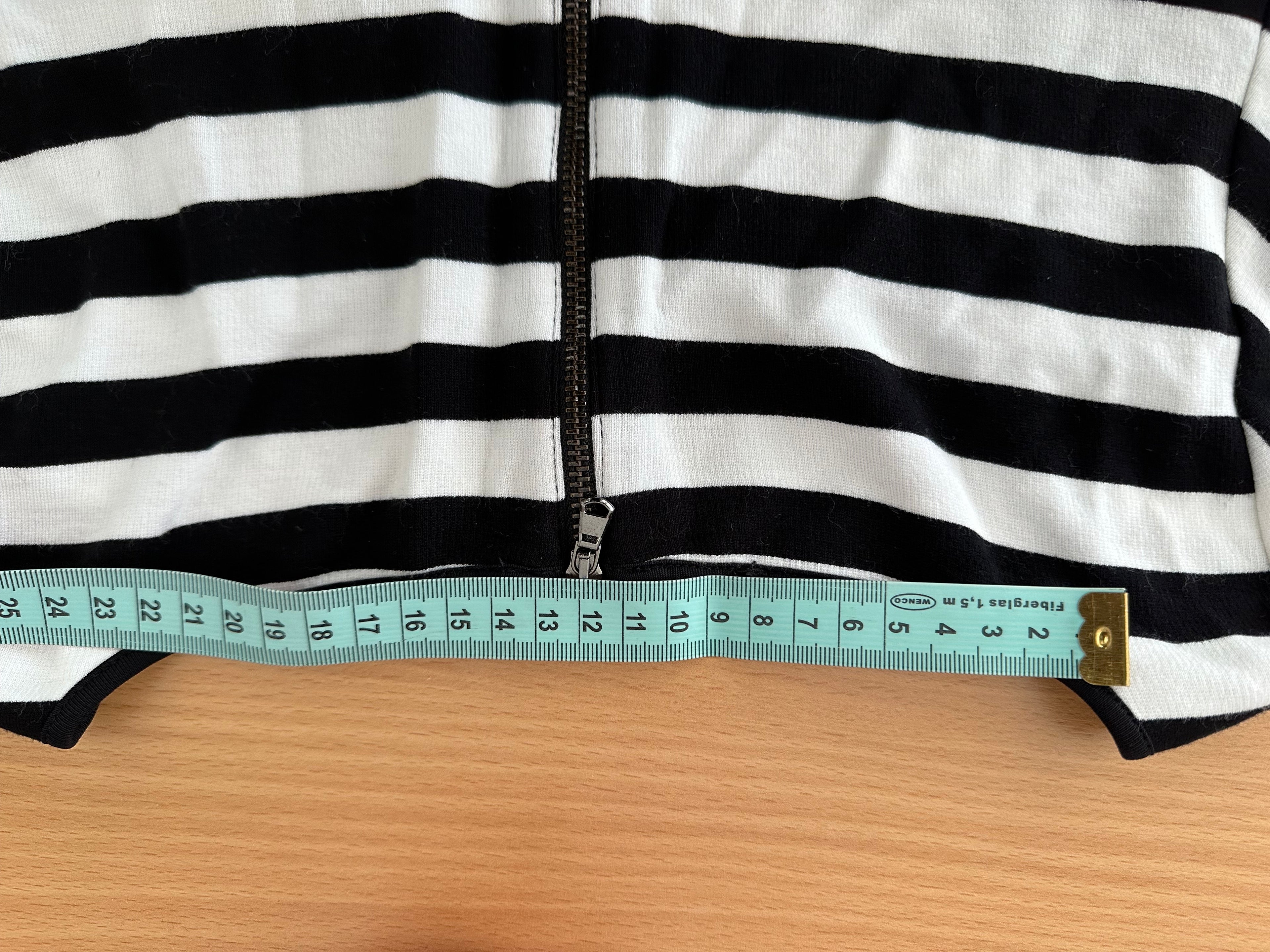 Claudia Sträter striped dress, black/white, size M, very good condition
