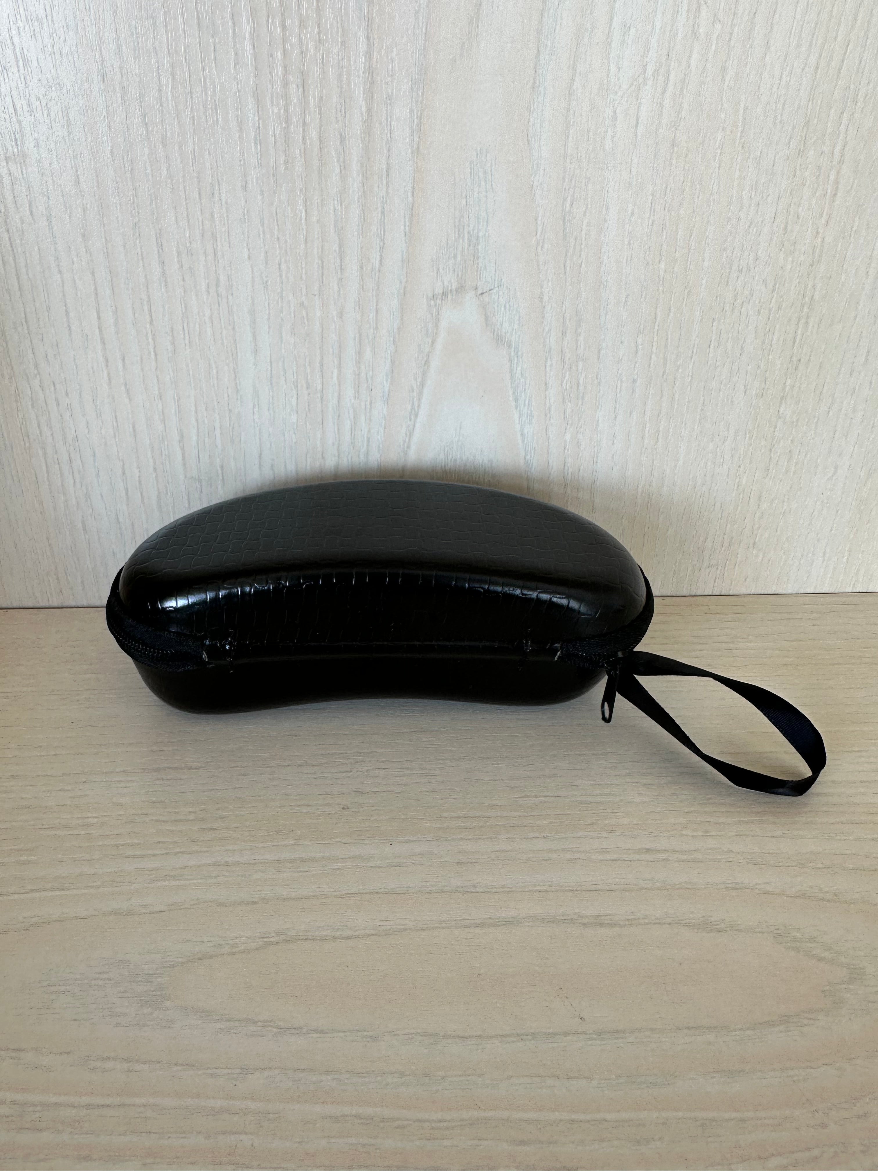 DXRPO Aviator Sonnenbrille Schwarz UV400 58mm Unisex Wie Neu mit Etui