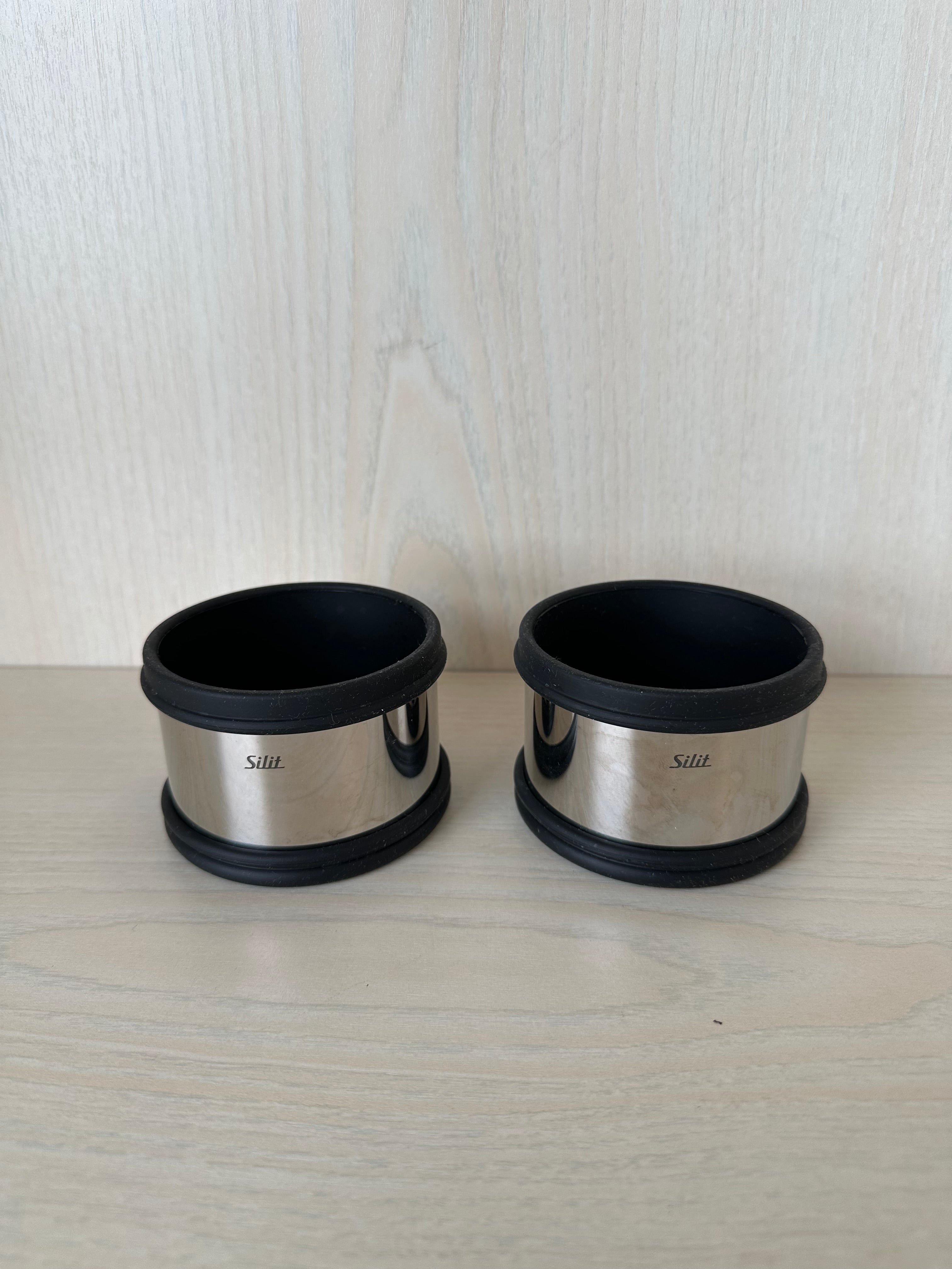 Silit Dessert/Appetizer Rings Set, 2 pcs, 18/10 Stainless Steel, 80 mm, Very Good