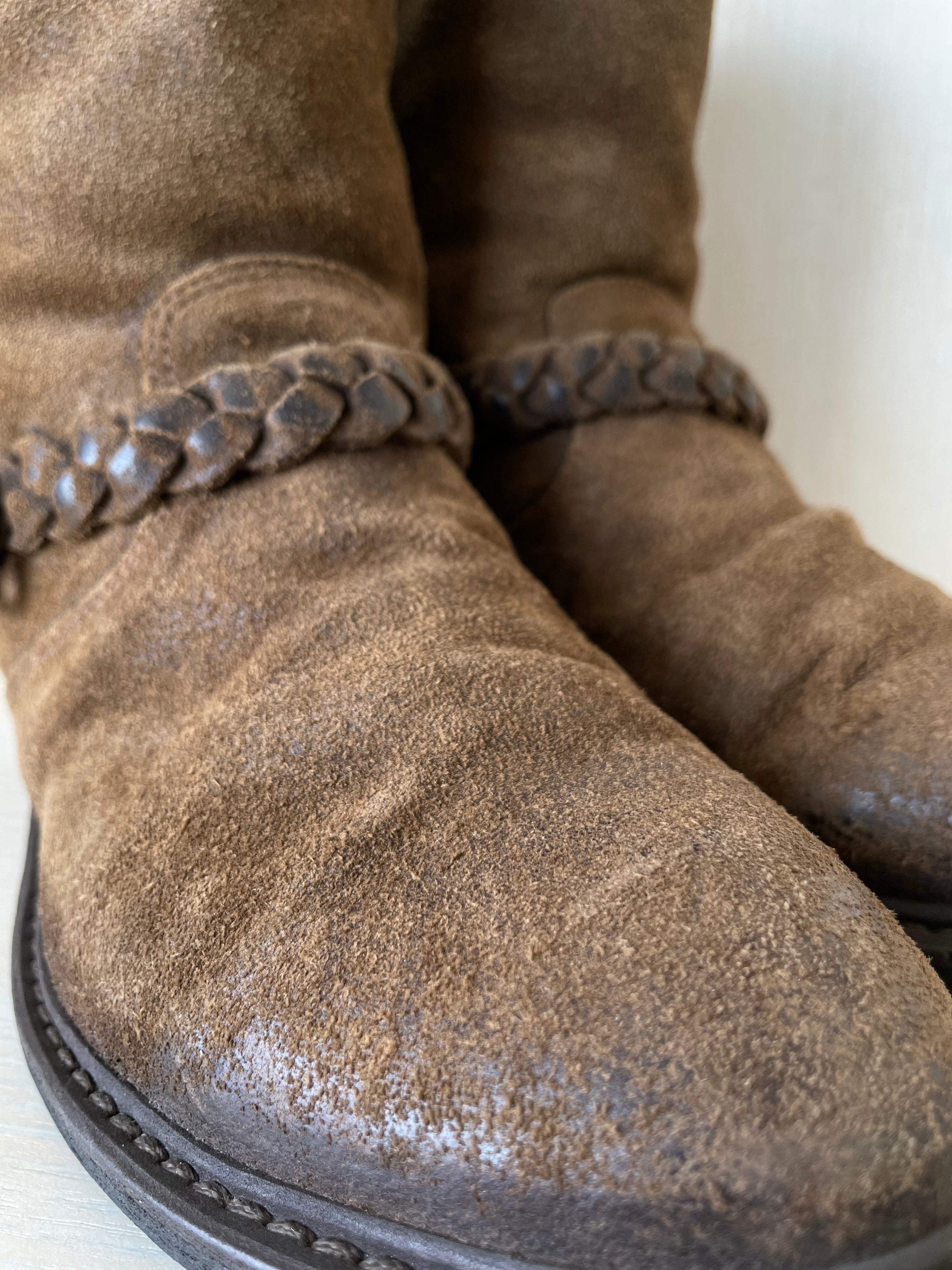 Golden Goose Biker-S Boots | EU 38 | Braun Wildleder | Exzellent