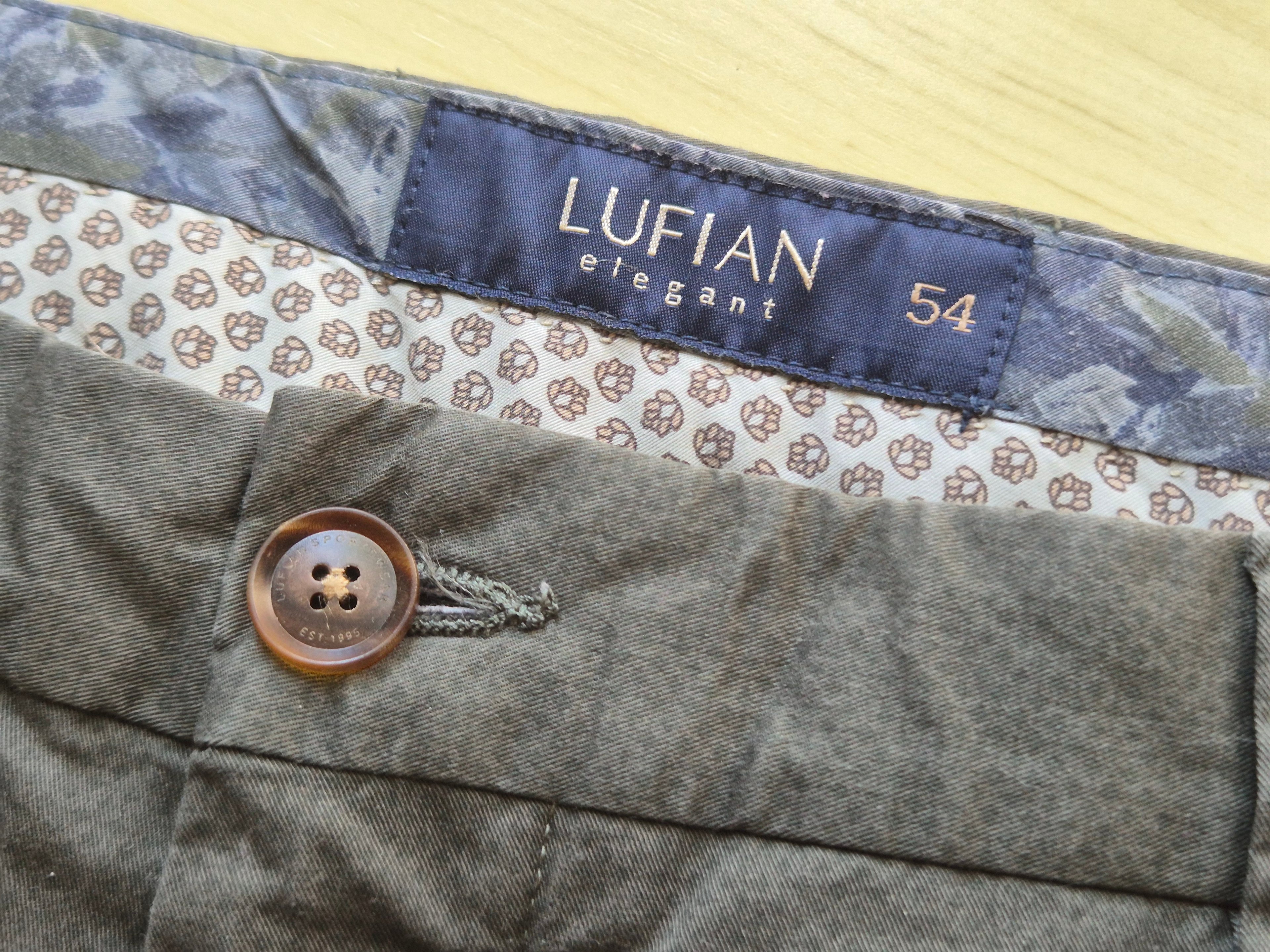 Lufian Elegant Herren Chino Dunkelgrau Gr. 54 Zustand Gut