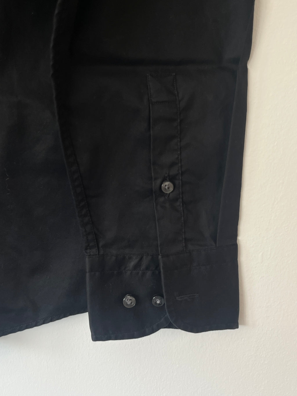 BOSS Men’s Slim Fit Easy-Iron Dress Shirt – Black, 42 L / 16.5, Very Good