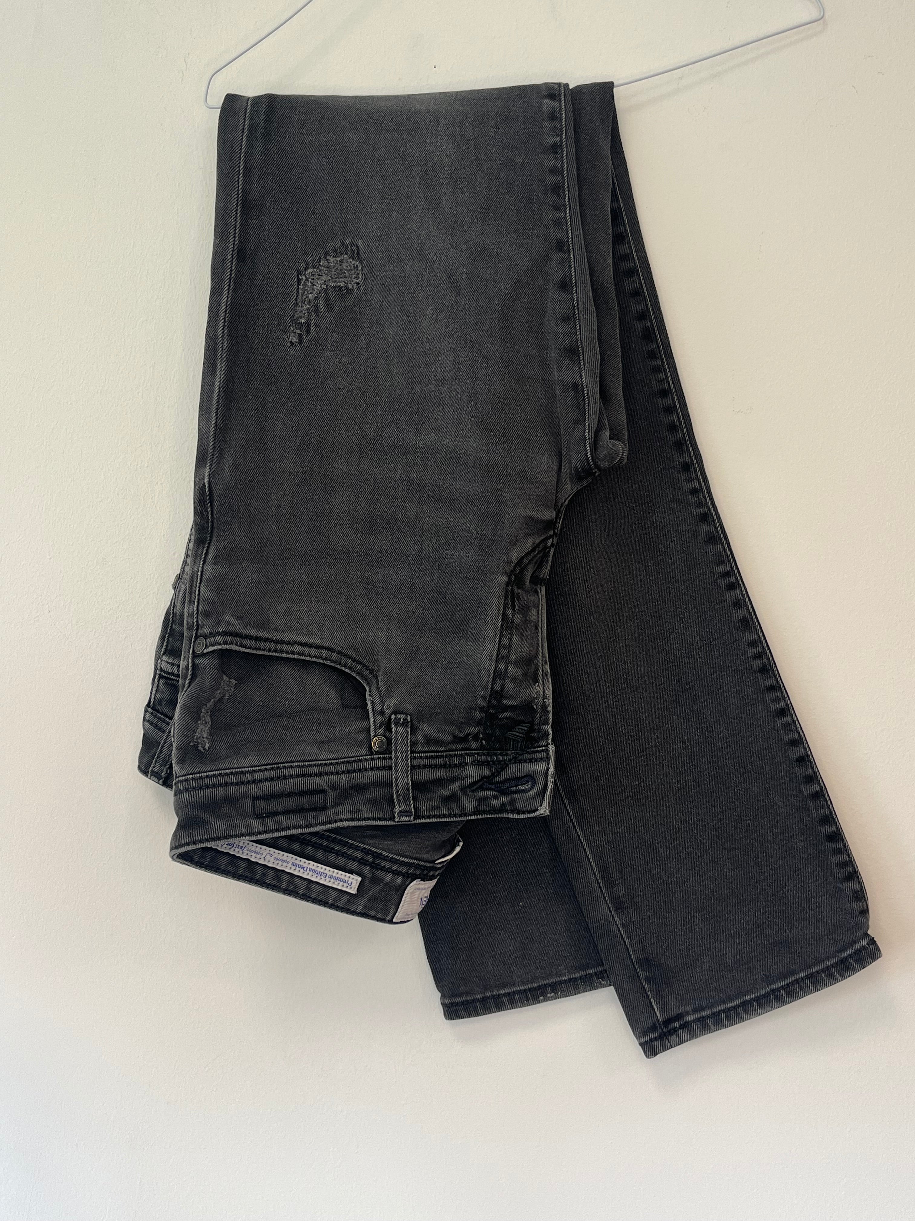 Jacob Cohen Herren Jeans Grau Distressed – Sehr Gut – Made in Italy