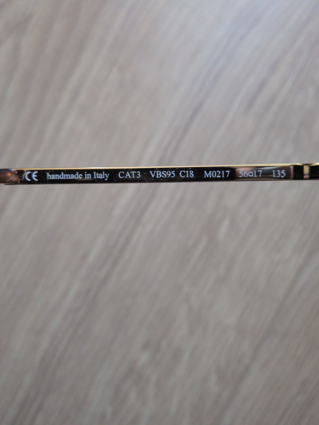 Victoria Beckham Sonnenbrille VB595 C18 Gold Rund Medium – Guter Zustand