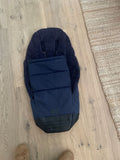 Cybex Platinum Fußsack – Dunkelblau, Standard, Sehr guter Zustand