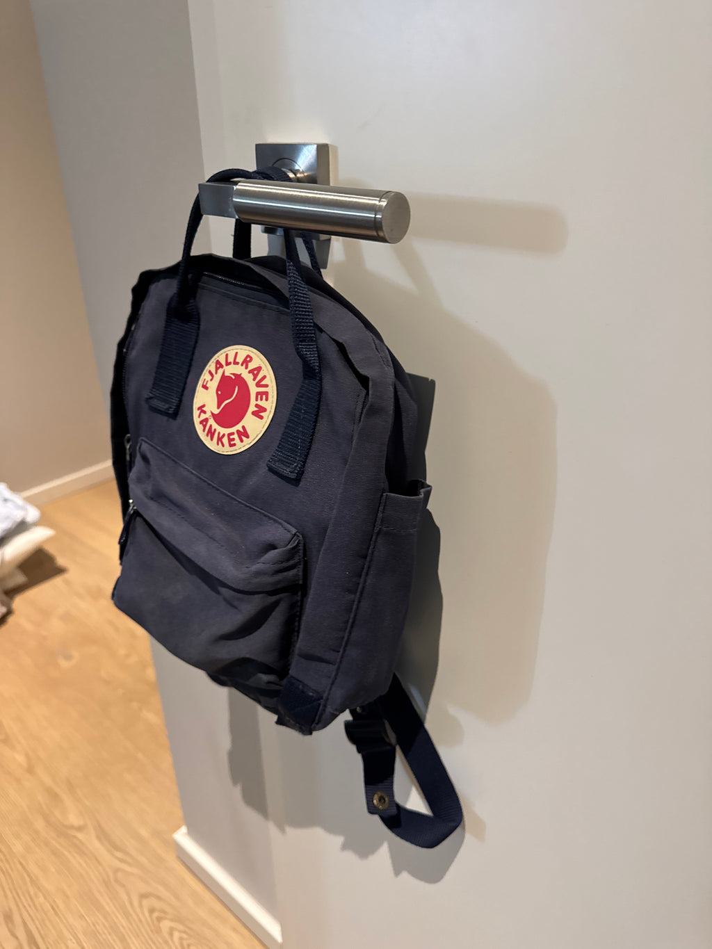 Fjällräven Kånken Mini Backpack Navy Blue, Small, Normal Use, 30cm Long