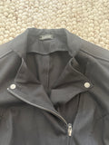 Belstaff Women’s Biker Jacket – Cotton Blend, Black, EU 36, Very Good