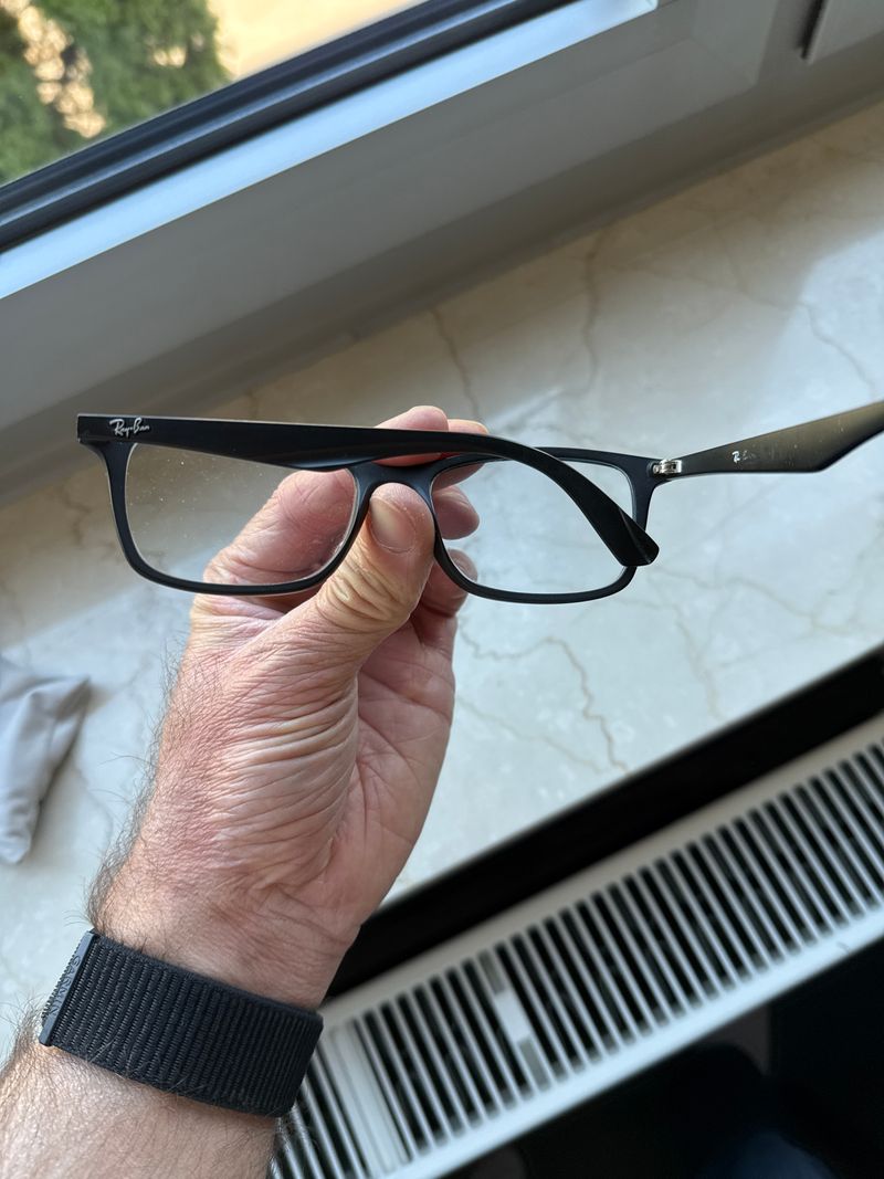 Ray-Ban RB5362 Schwarz Acetat Brillenfassung 53-17-140 Wie Neu