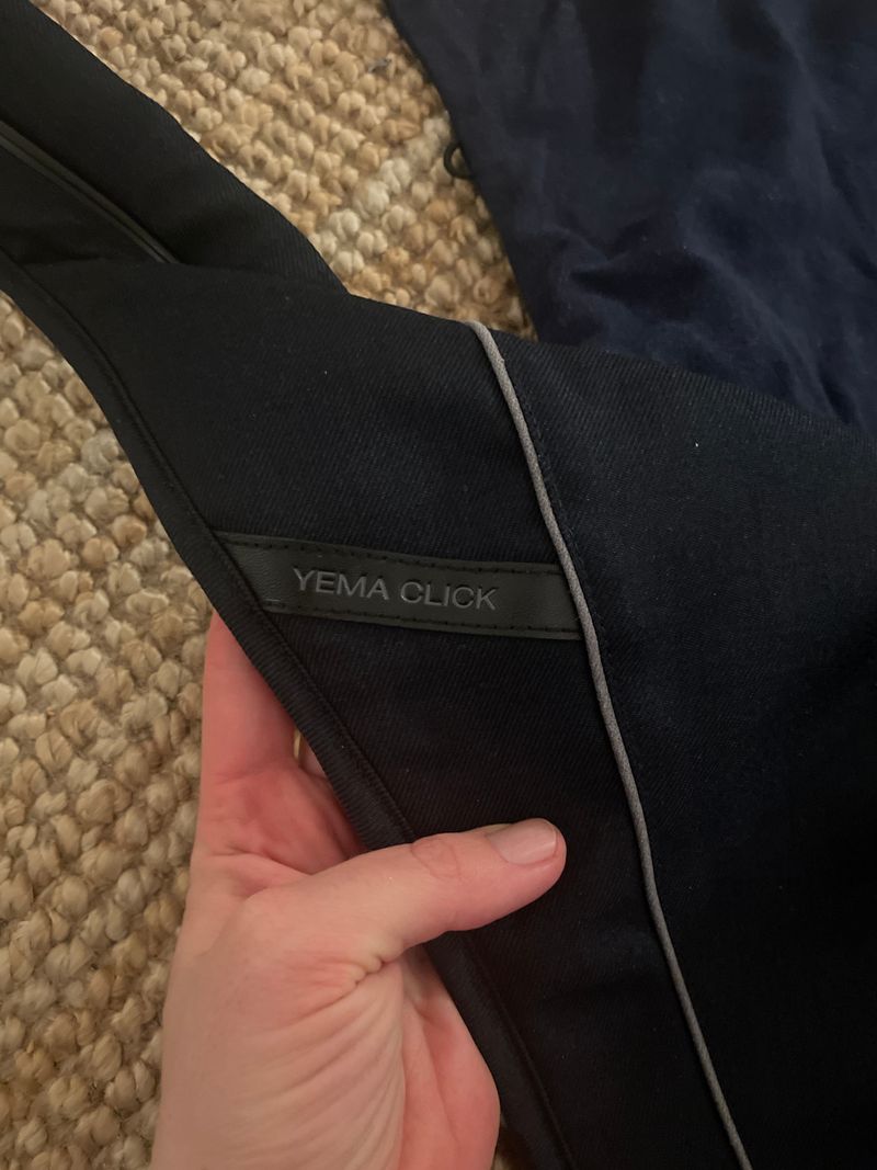 Cybex Yema Click Baby Carrier, Adjustable, Very Good, Black